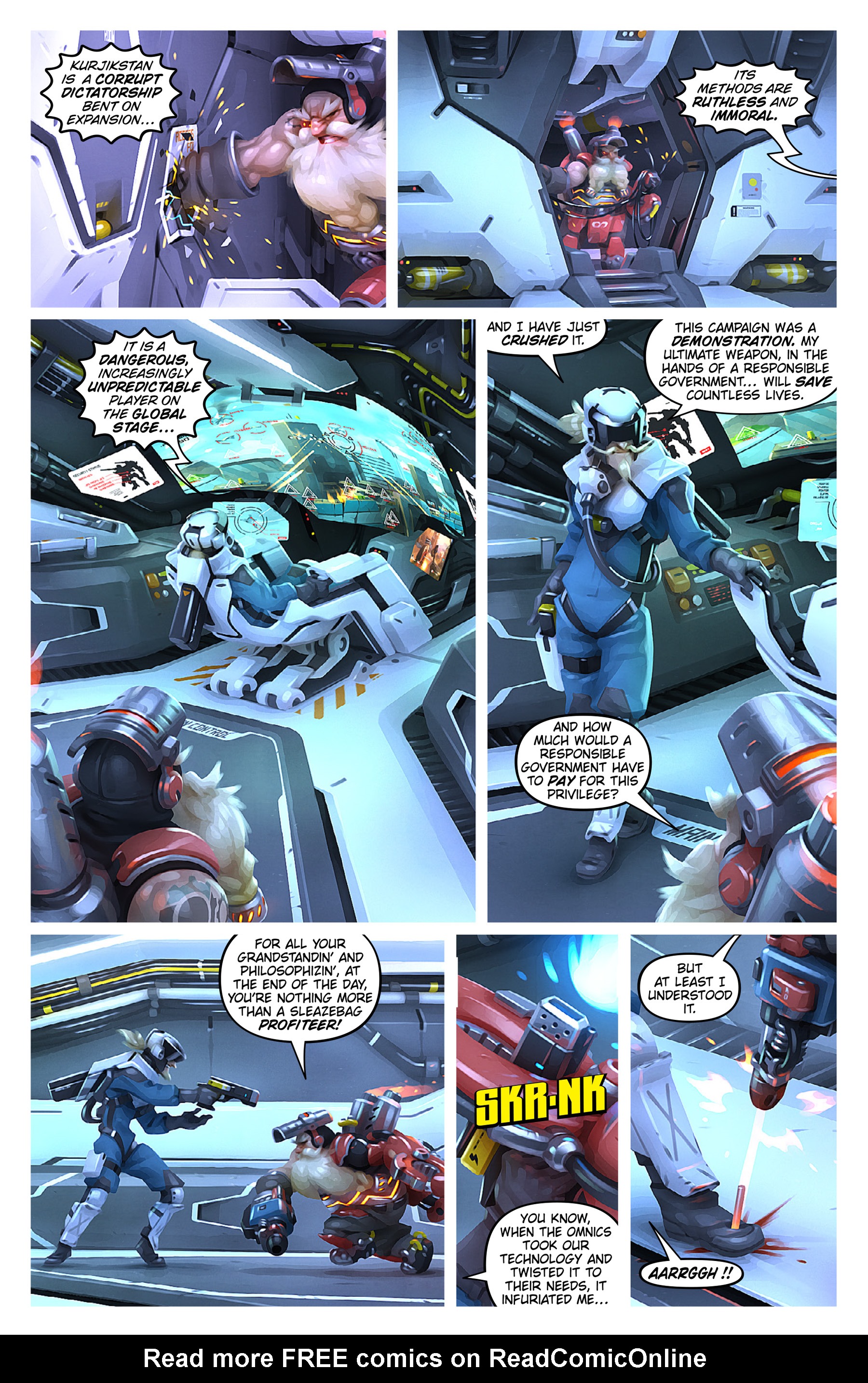 Read online Overwatch comic -  Issue #6 - 9