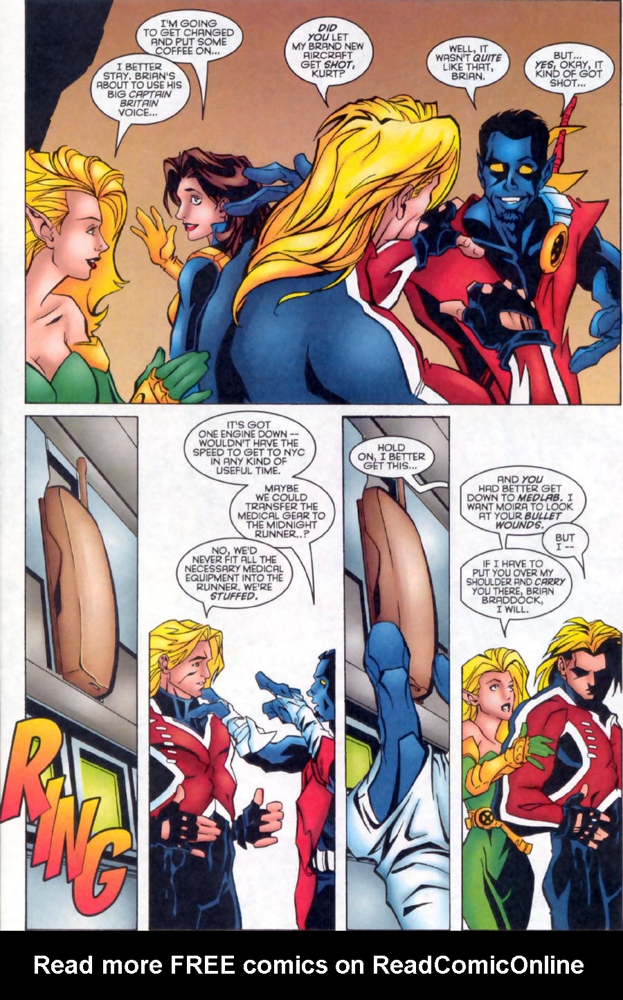 Read online Excalibur (1988) comic -  Issue #101 - 10