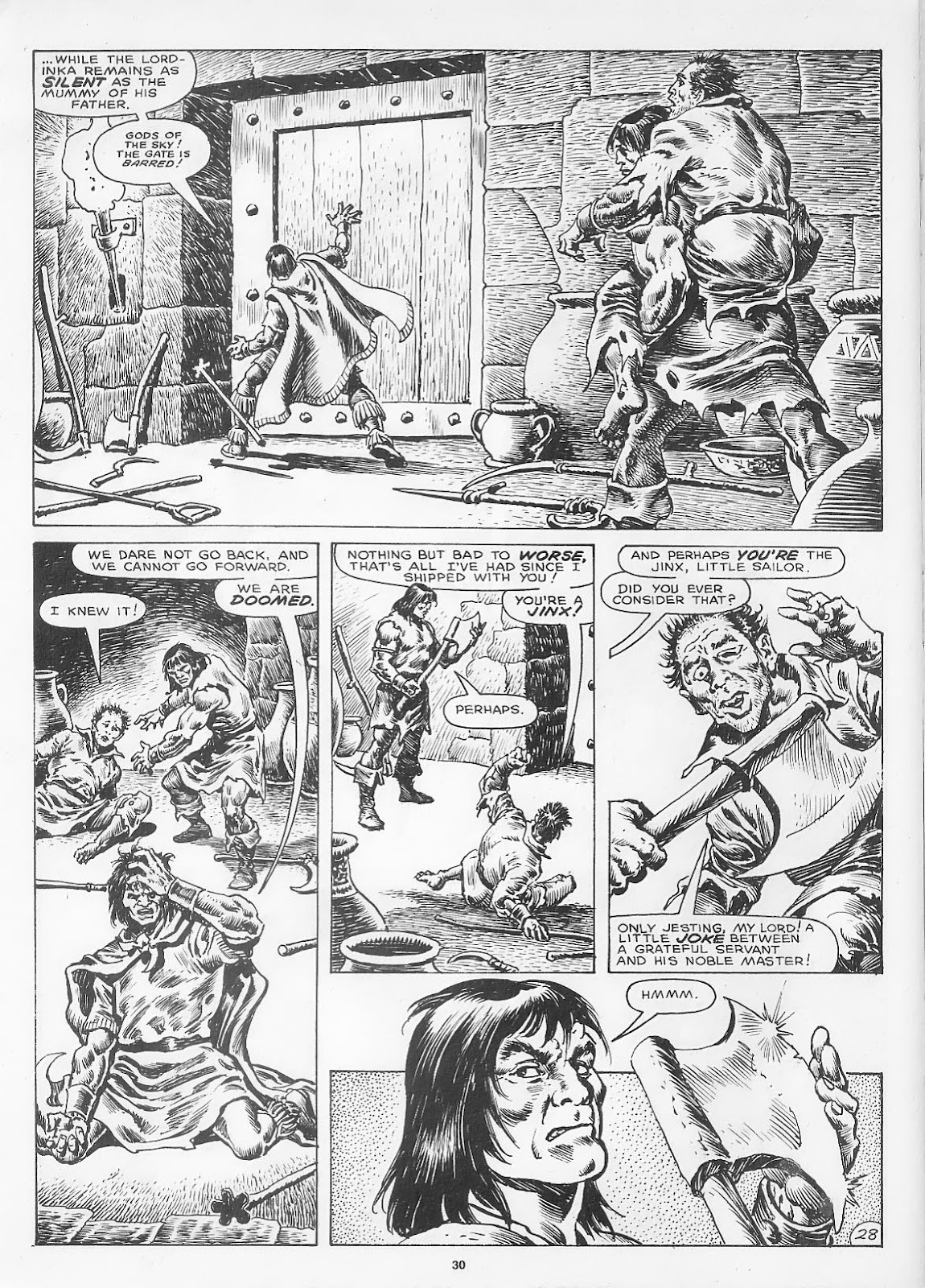 The Savage Sword Of Conan issue 166 - Page 32