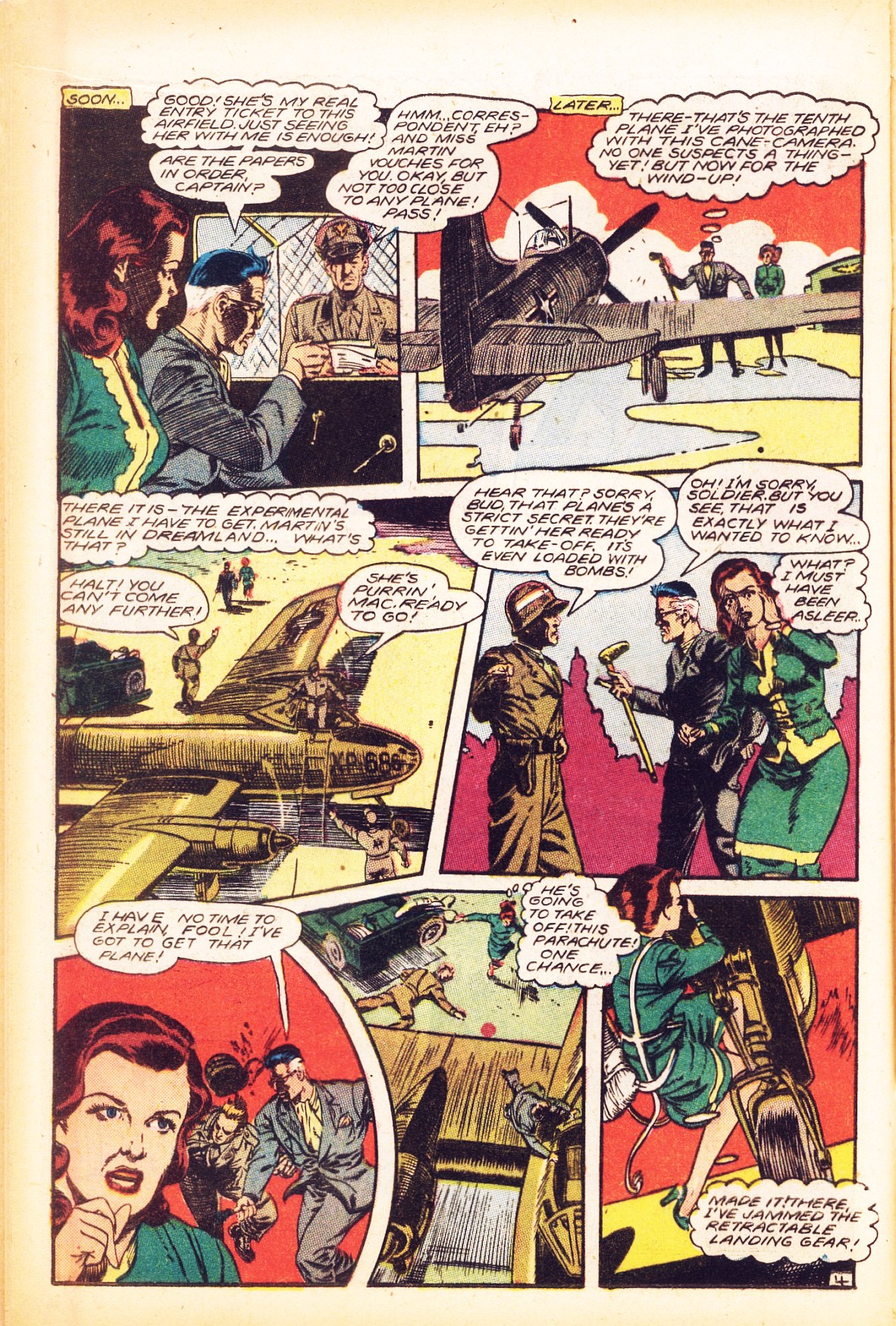 Read online Wings Comics comic -  Issue #95 - 16