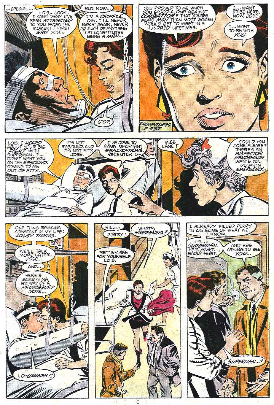 Read online Adventures of Superman (1987) comic -  Issue #439 - 7