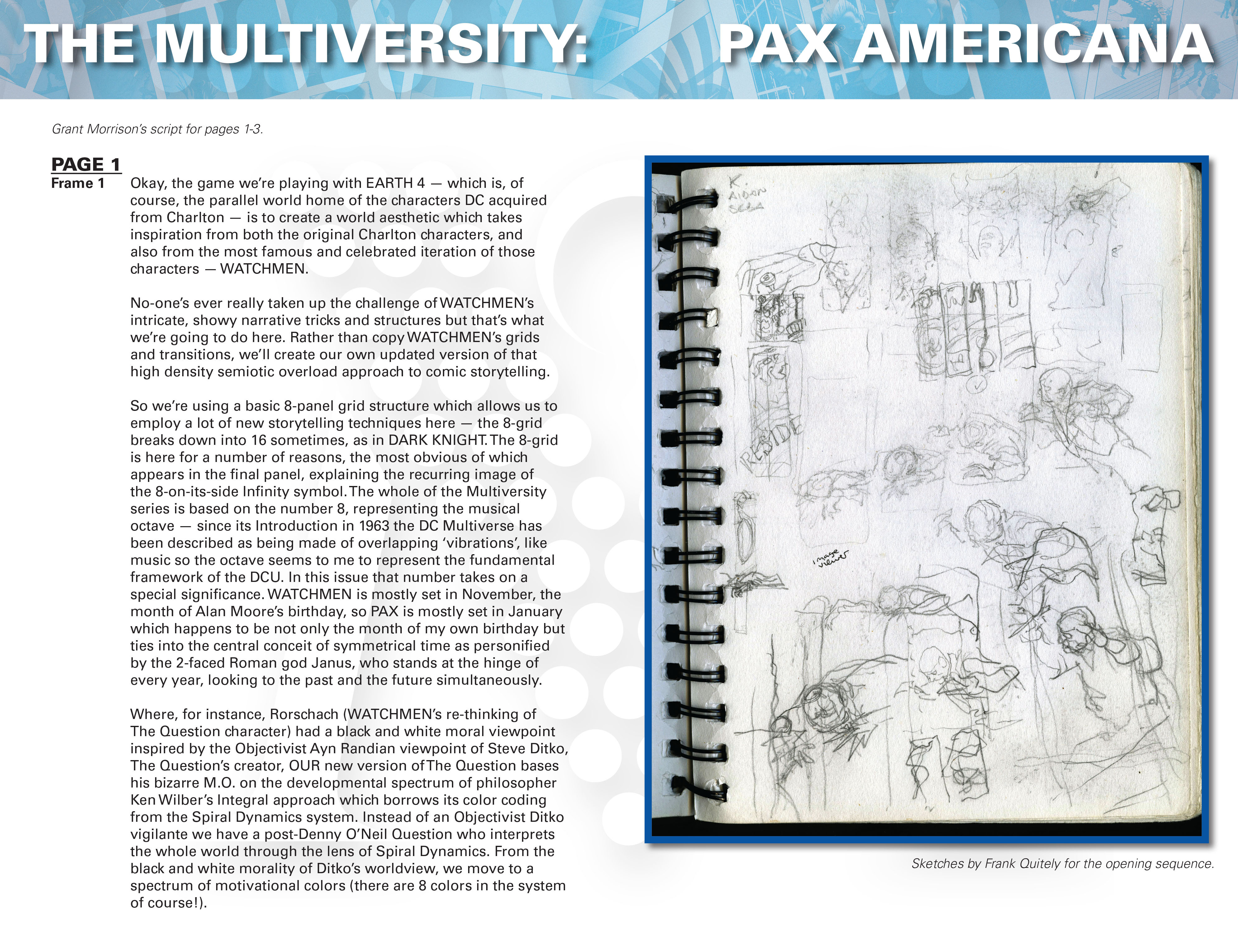 Read online The Multiversity: Pax Americana comic -  Issue # _Director's Cut - 39