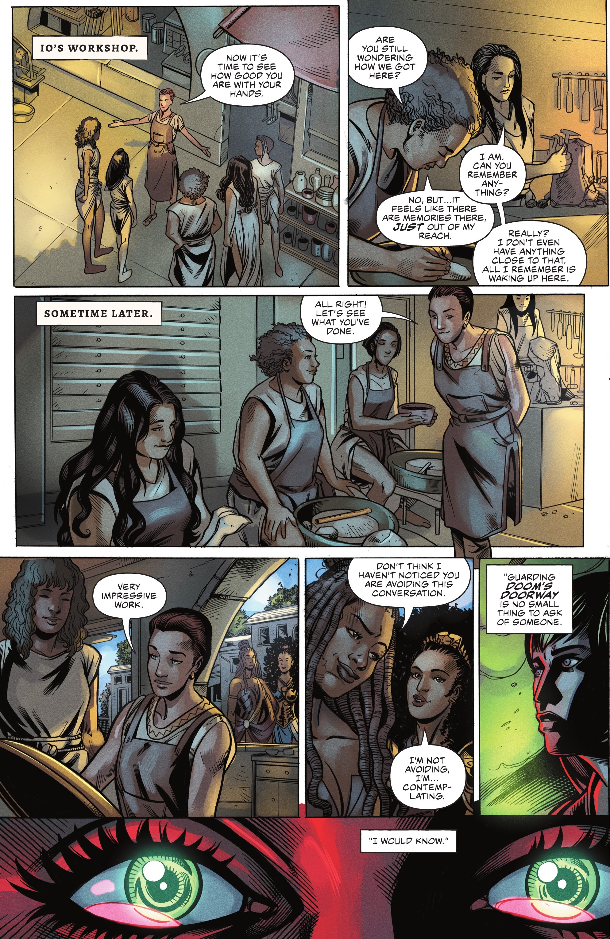 Read online Nubia & the Amazons comic -  Issue #1 - 12
