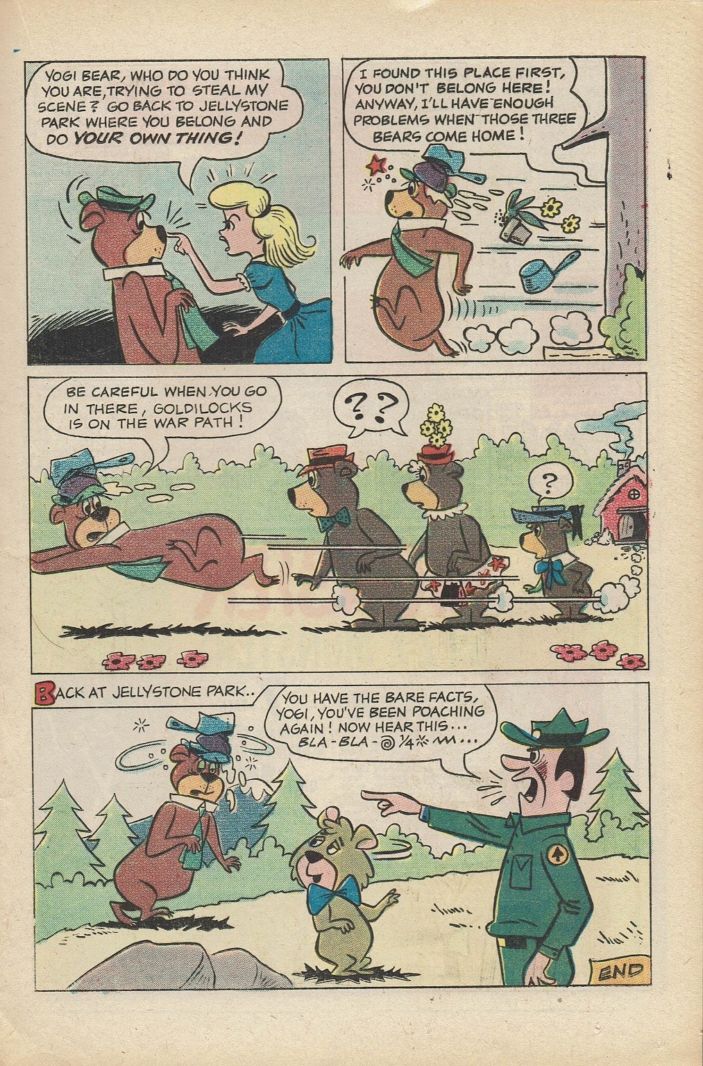 Read online Yogi Bear (1970) comic -  Issue #11 - 13