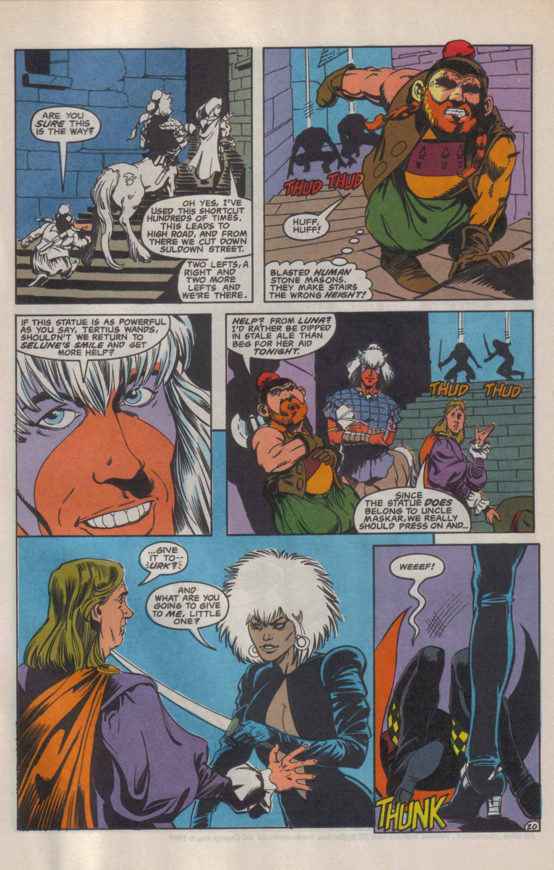 Read online Advanced Dungeons & Dragons comic -  Issue #9 - 21