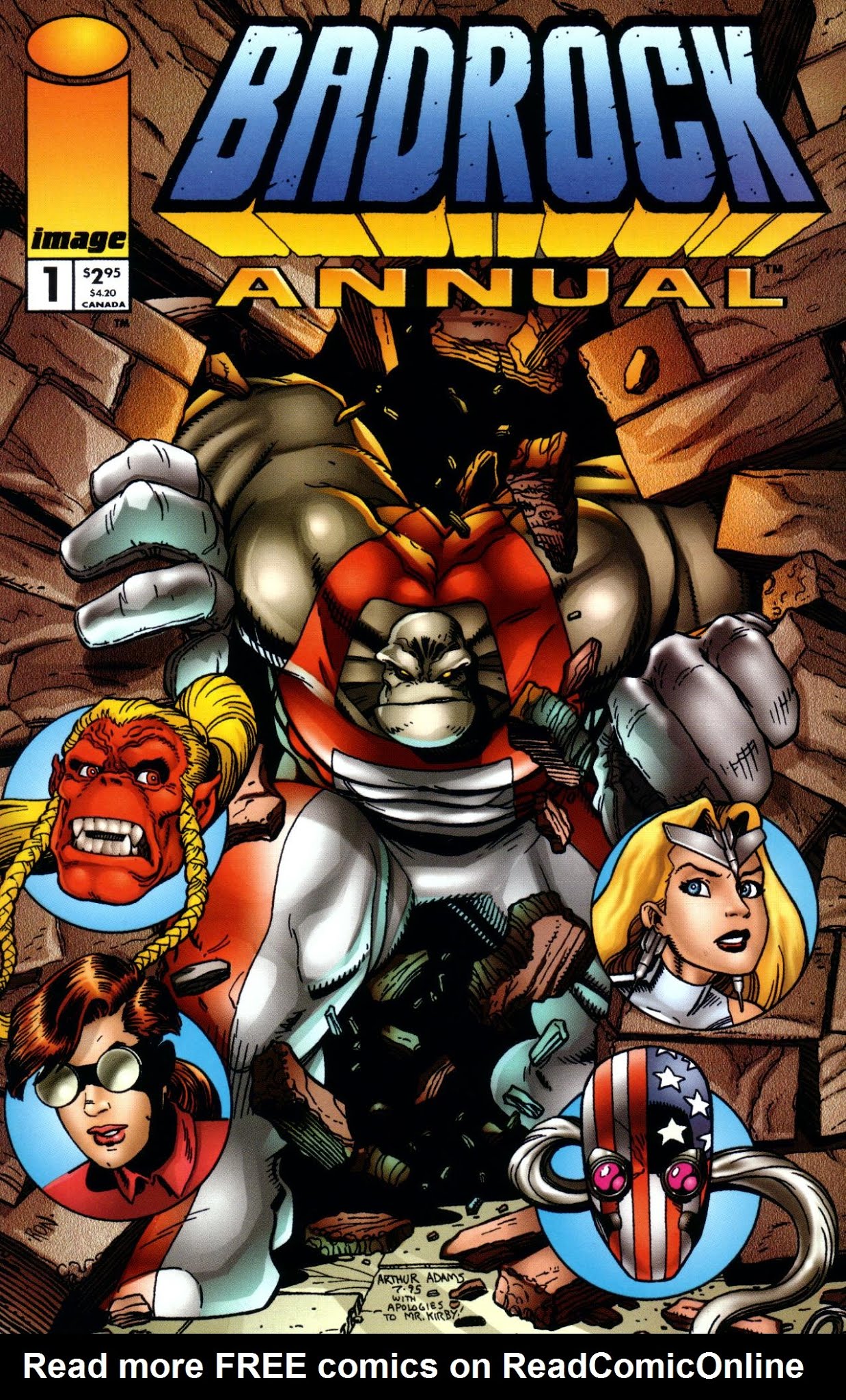 Read online Badrock comic -  Issue # Annual 1 - 1