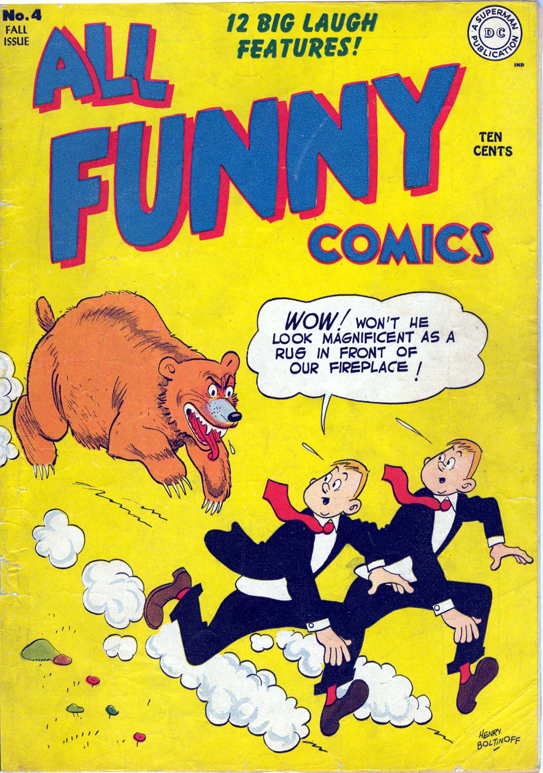 Read online All Funny Comics comic -  Issue #4 - 1