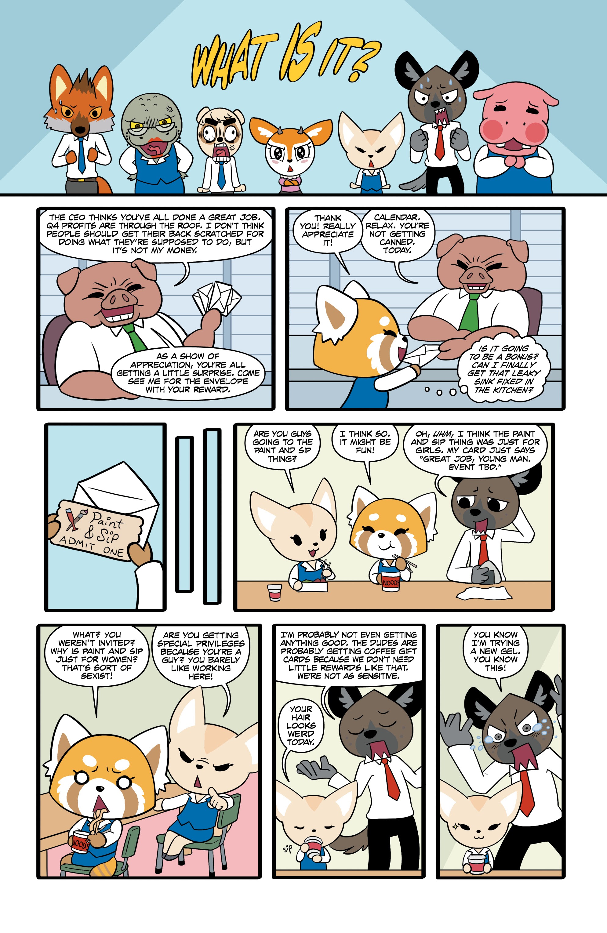 Read online Aggretsuko: Meet Her World comic -  Issue #2 - 5