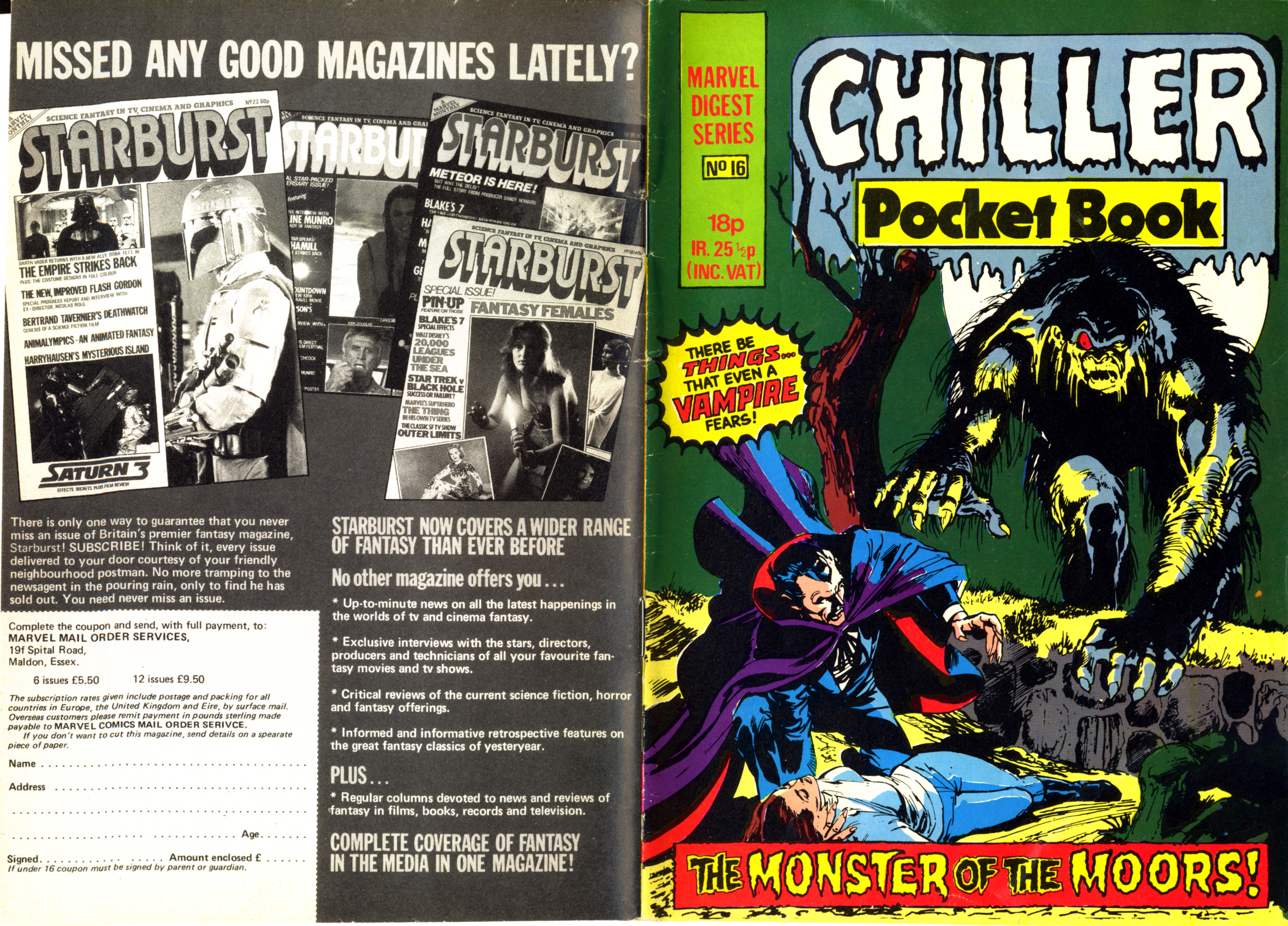Read online Chiller Pocket Book comic -  Issue #16 - 2