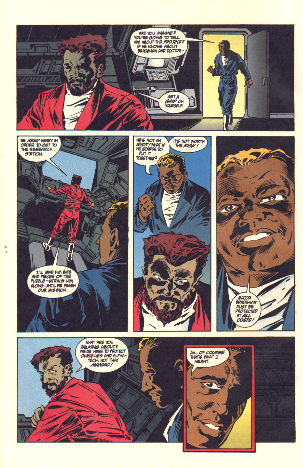 Read online Aliens: Colonial Marines comic -  Issue #6 - 22