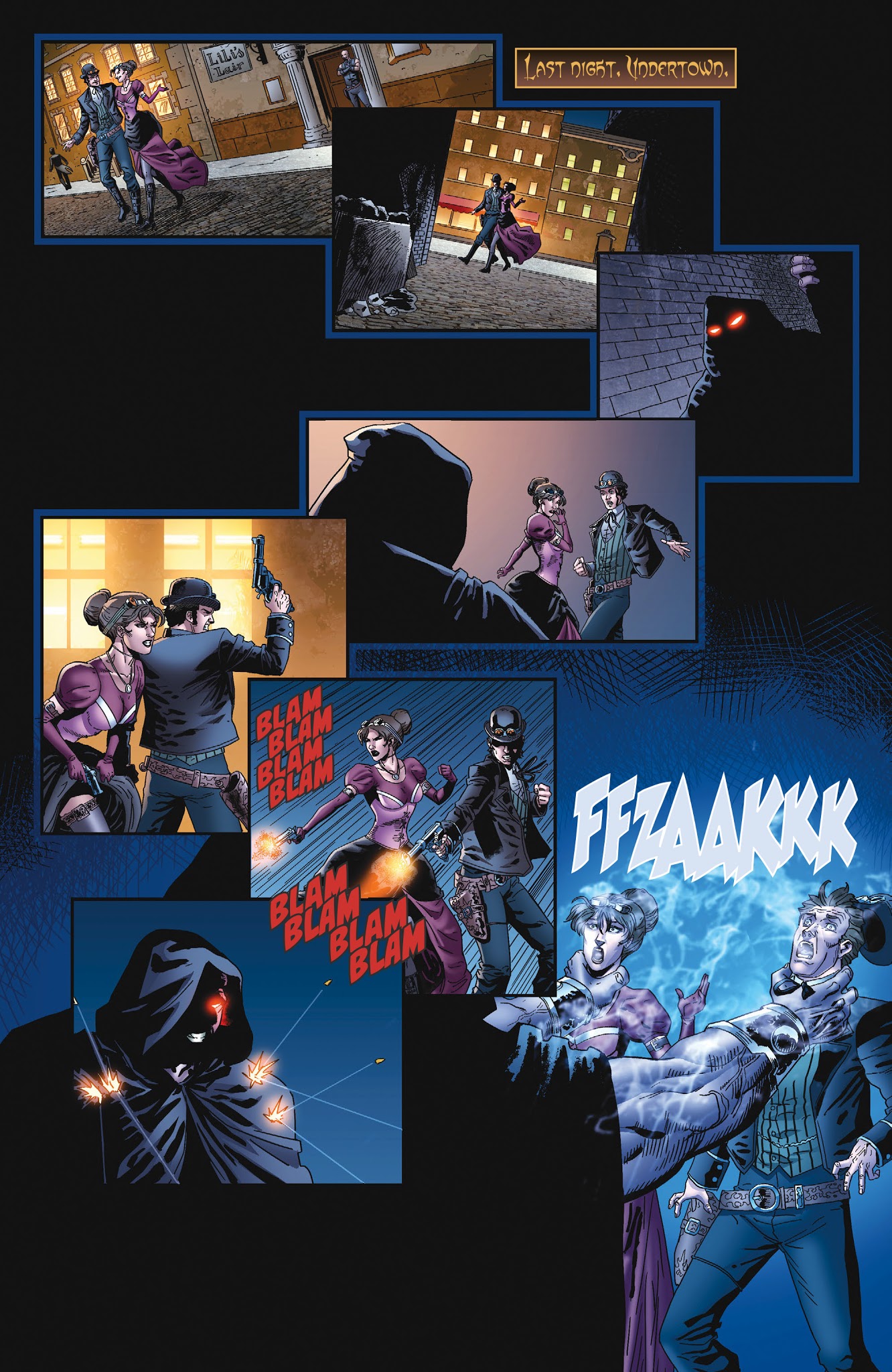 Read online Legenderry: Vampirella comic -  Issue # _TPB - 30