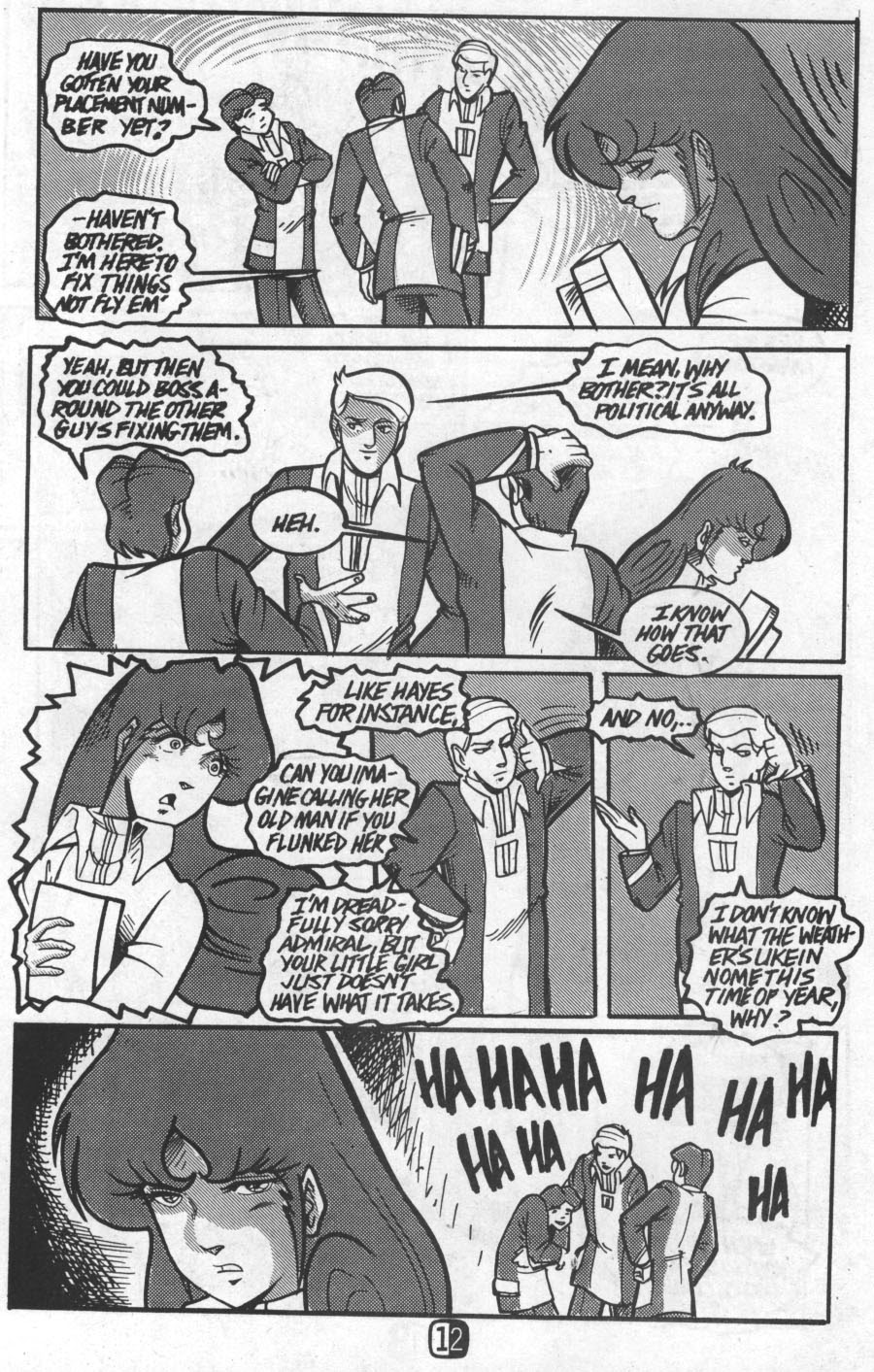 Read online Robotech Academy Blues comic -  Issue #1 - 13
