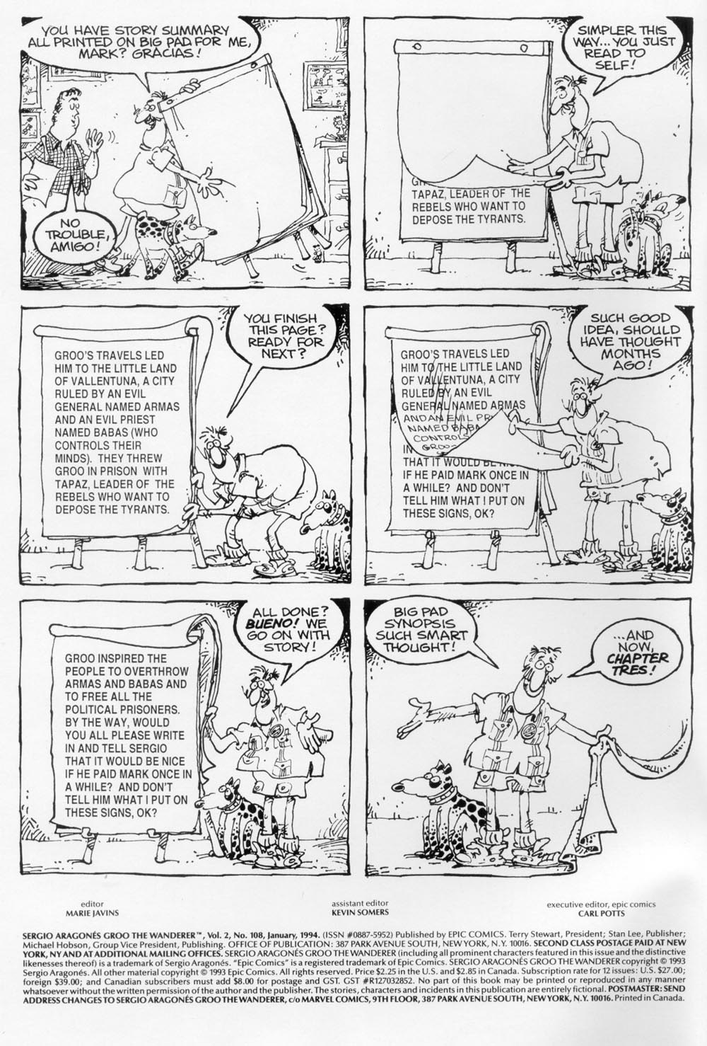 Read online Sergio Aragonés Groo the Wanderer comic -  Issue #108 - 2