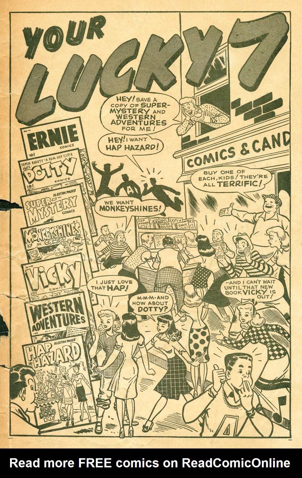 Read online Super-Mystery Comics comic -  Issue #45 - 51