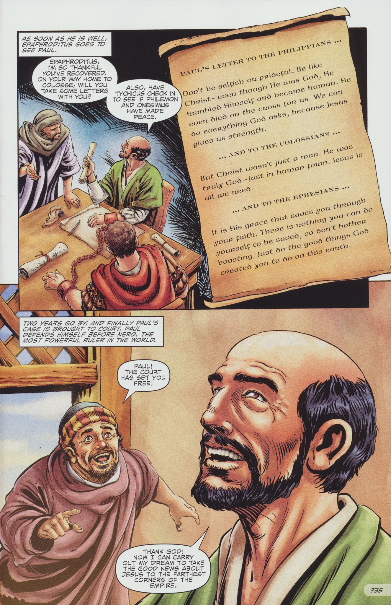Read online The Action Bible comic -  Issue # TPB 2 - 358
