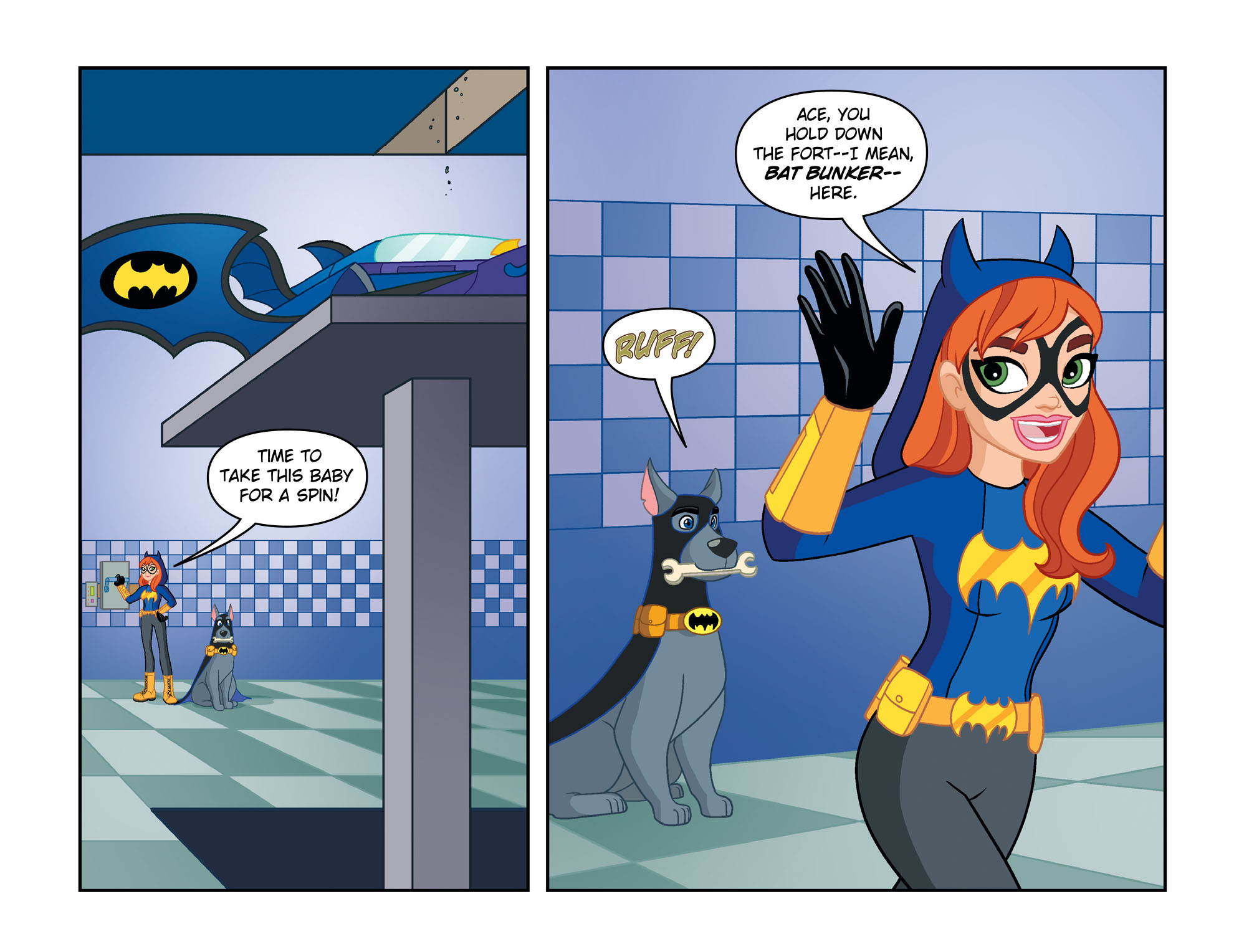 Read online DC Super Hero Girls: Spaced Out comic -  Issue #10 - 13