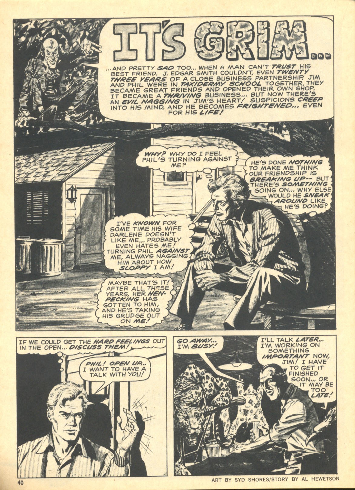 Read online Creepy (1964) comic -  Issue #35 - 40