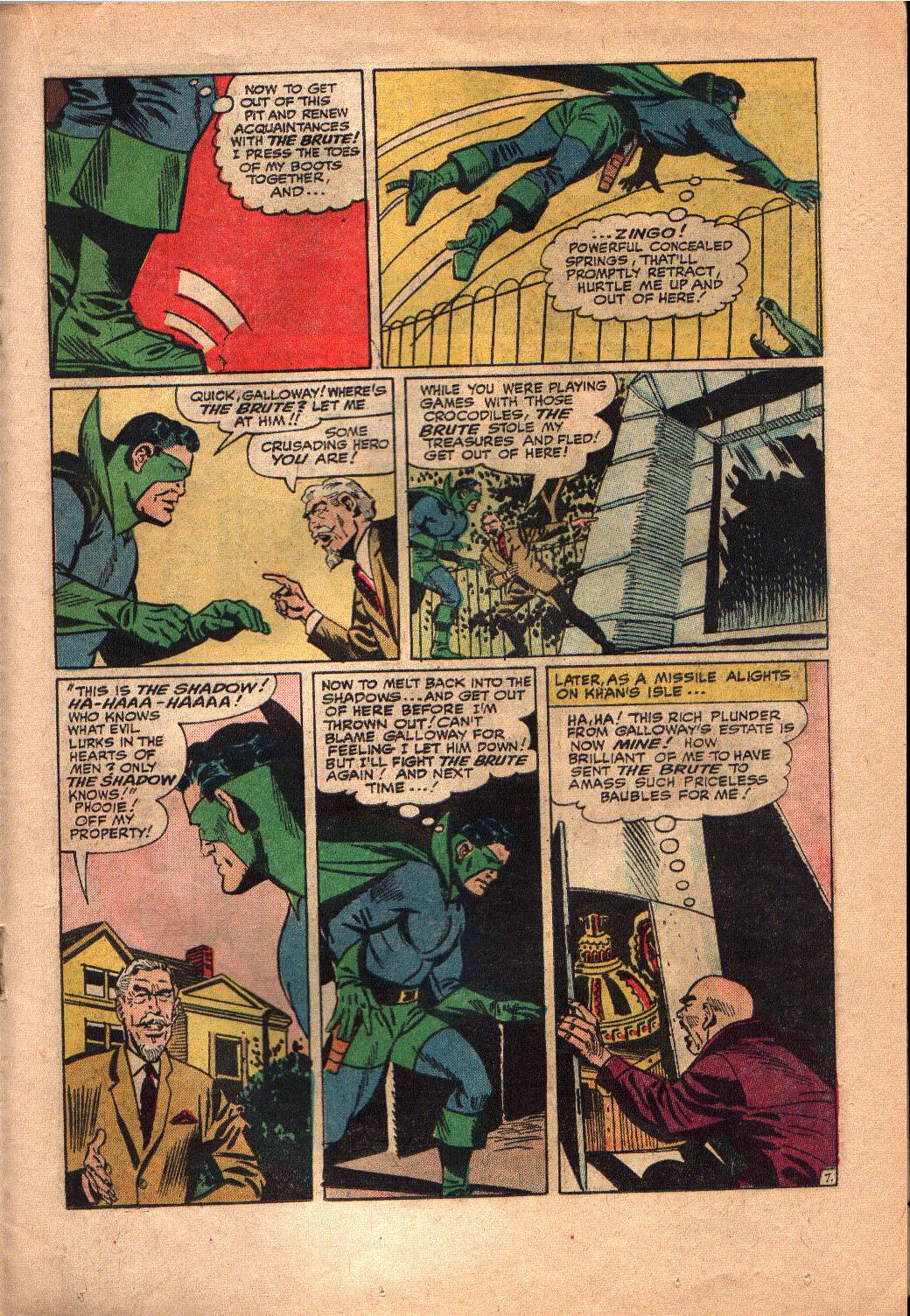 Read online The Shadow (1964) comic -  Issue #7 - 17