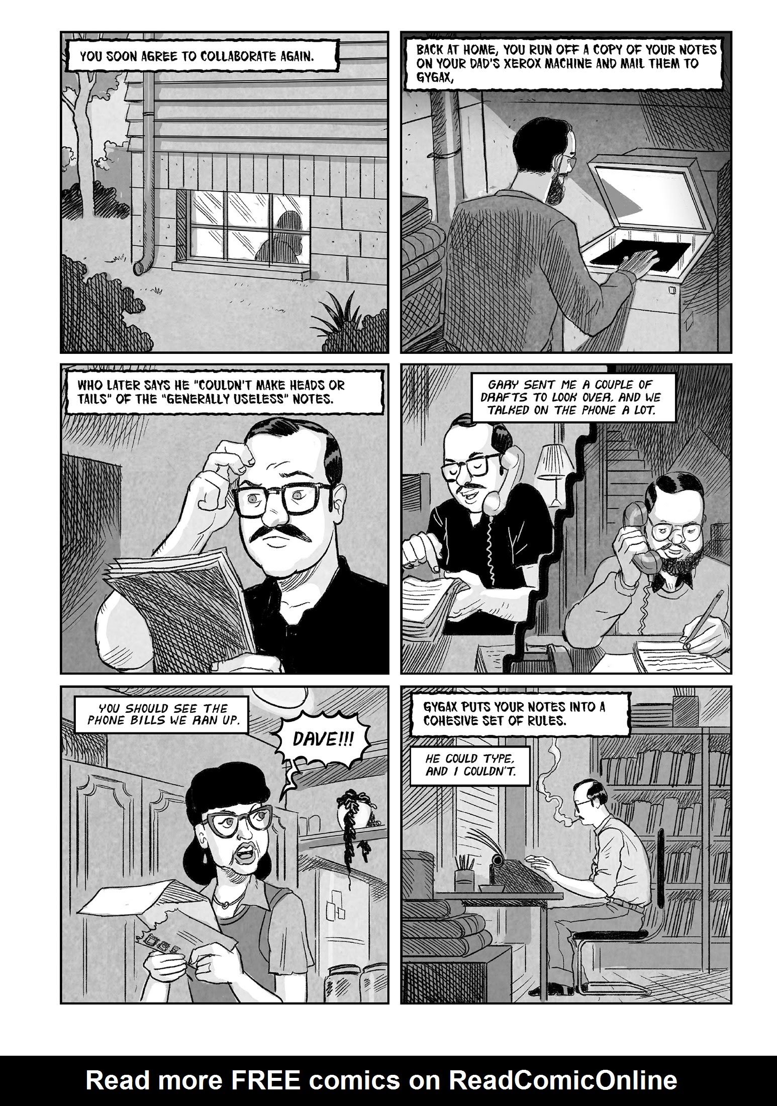 Read online Rise of the Dungeon Master: Gary Gygax and the Creation of D&D comic -  Issue # TPB - 57