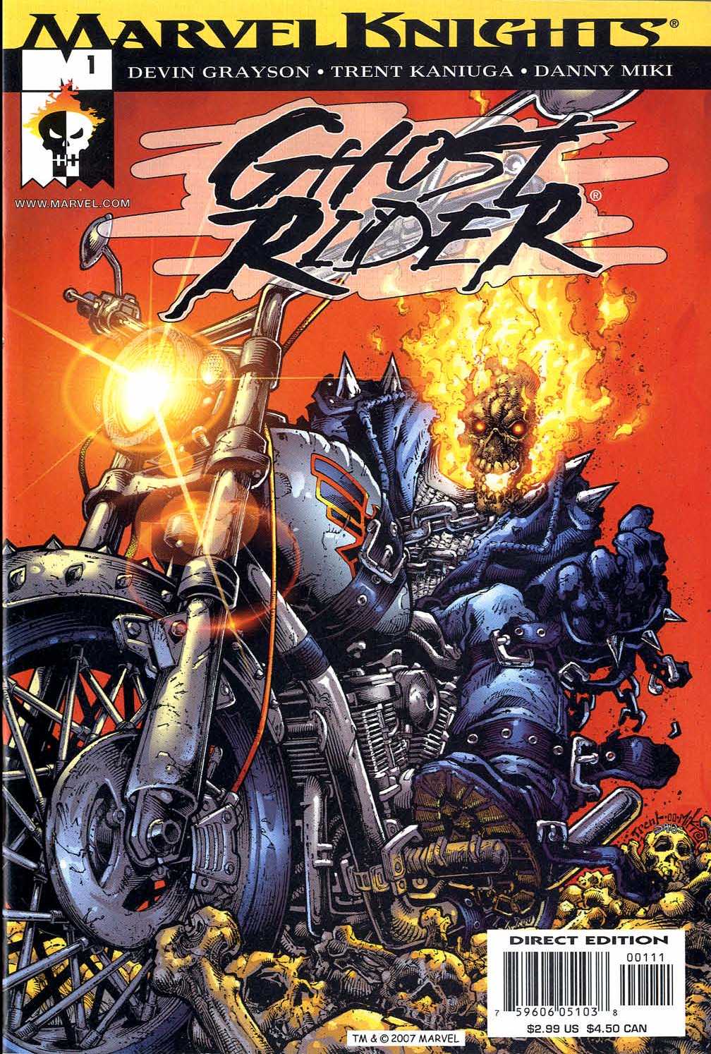 Read online Ghost Rider (2001) comic -  Issue #1 - 1