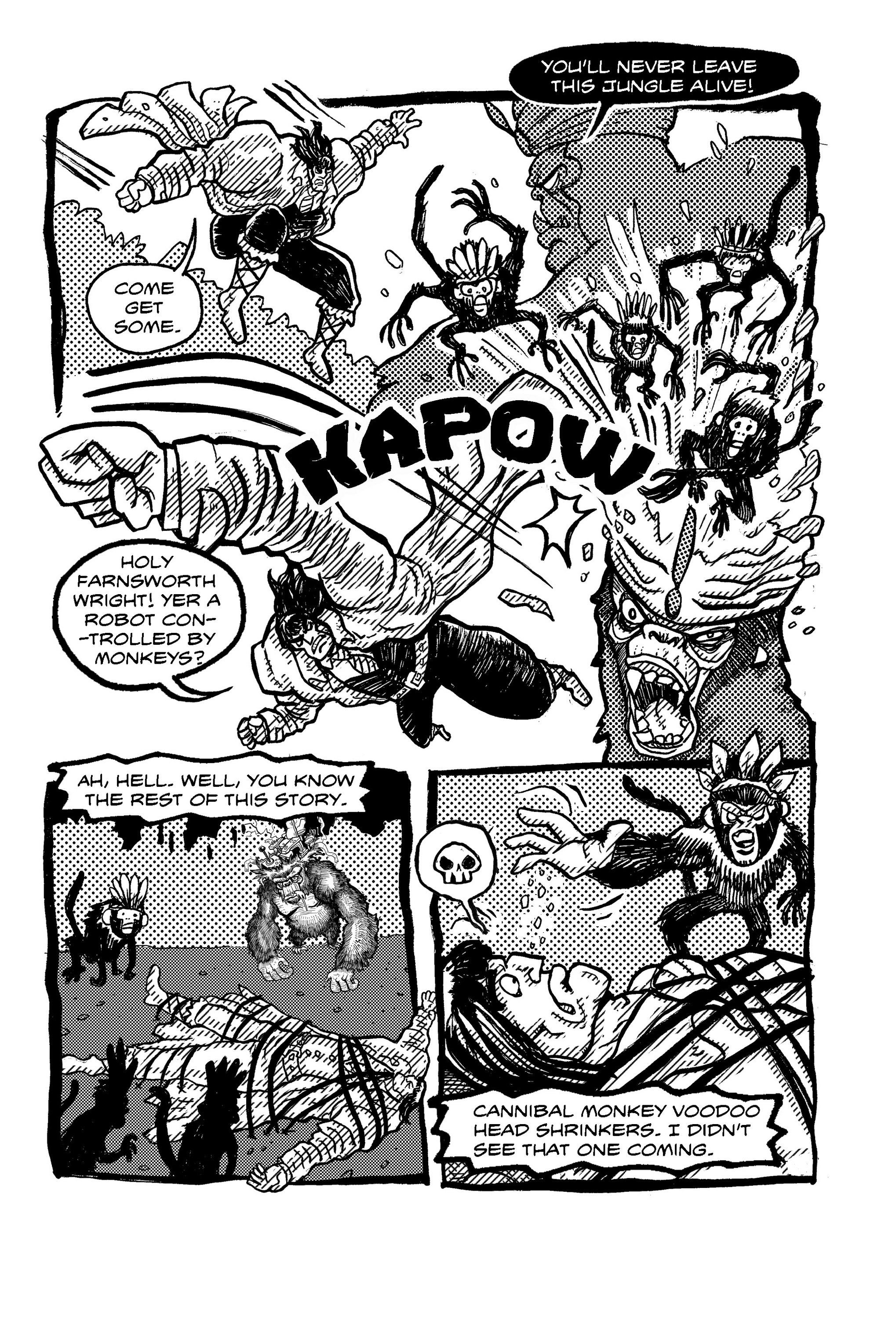 Read online Broadsword, P.I. comic -  Issue #1 - 23