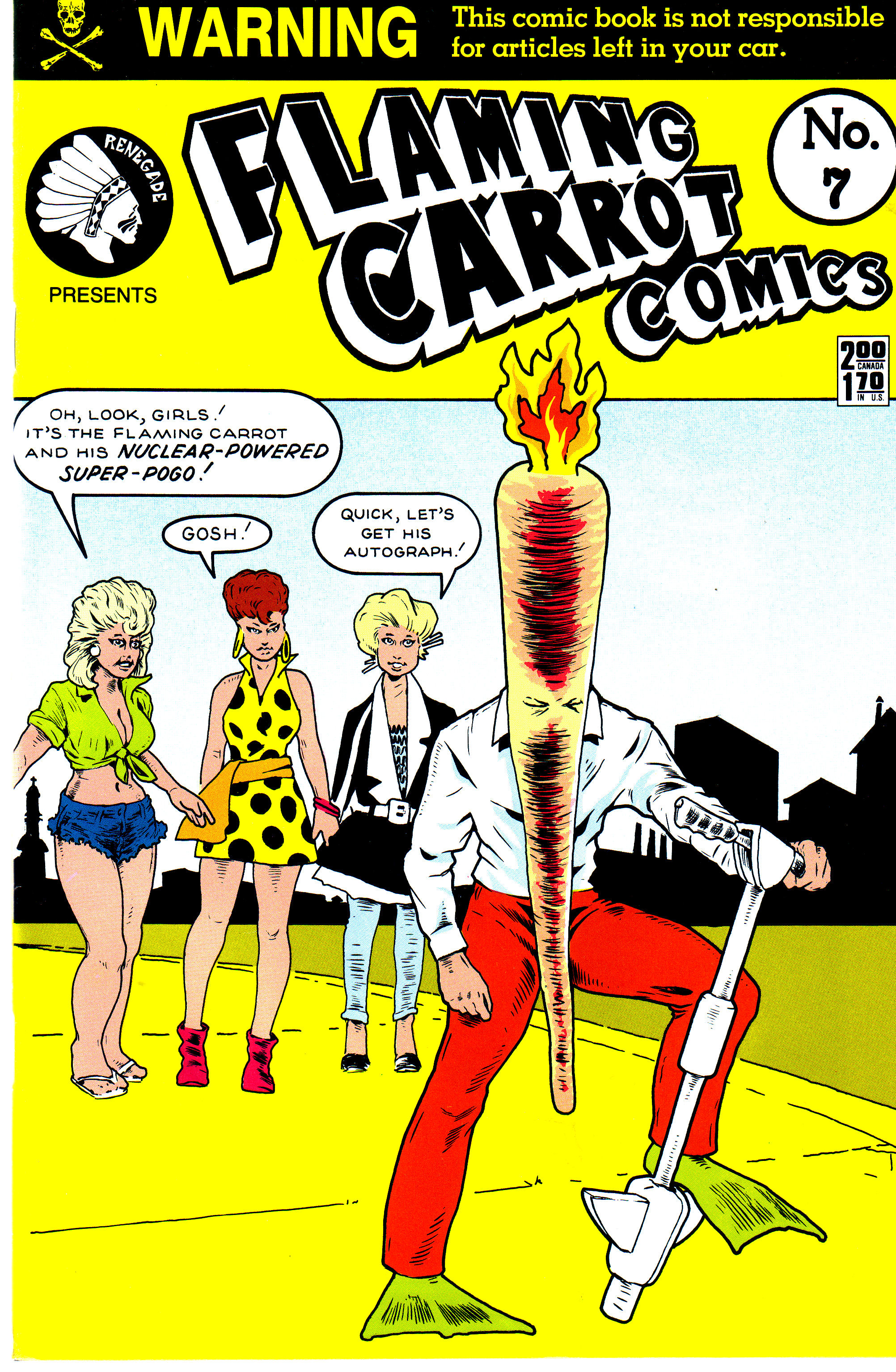Read online Flaming Carrot Comics (1984) comic -  Issue #7 - 1