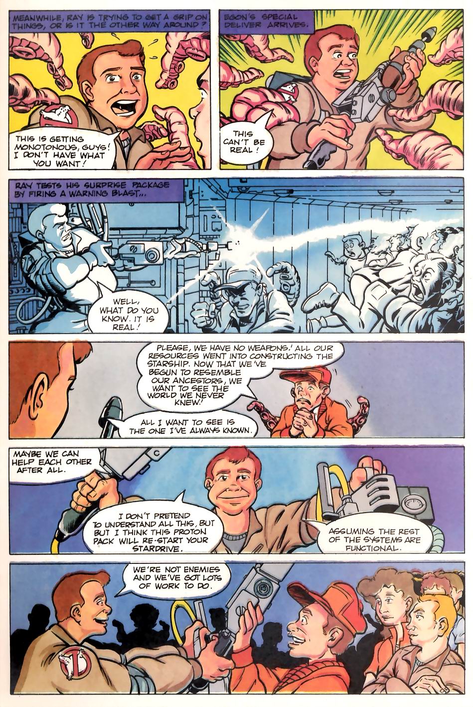Read online Real Ghostbusters comic -  Issue #1 - 24