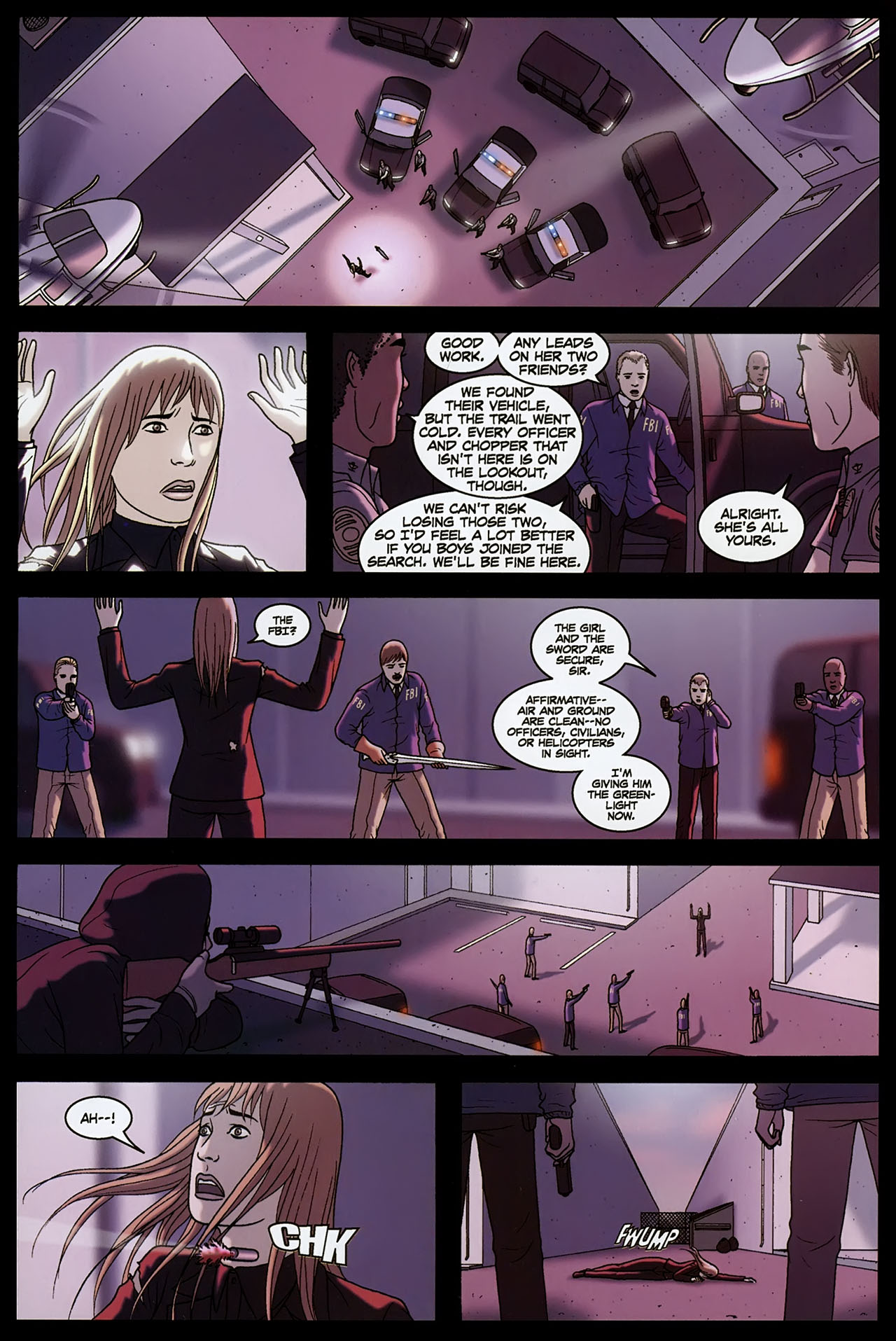 Read online The Sword comic -  Issue #5 - 4