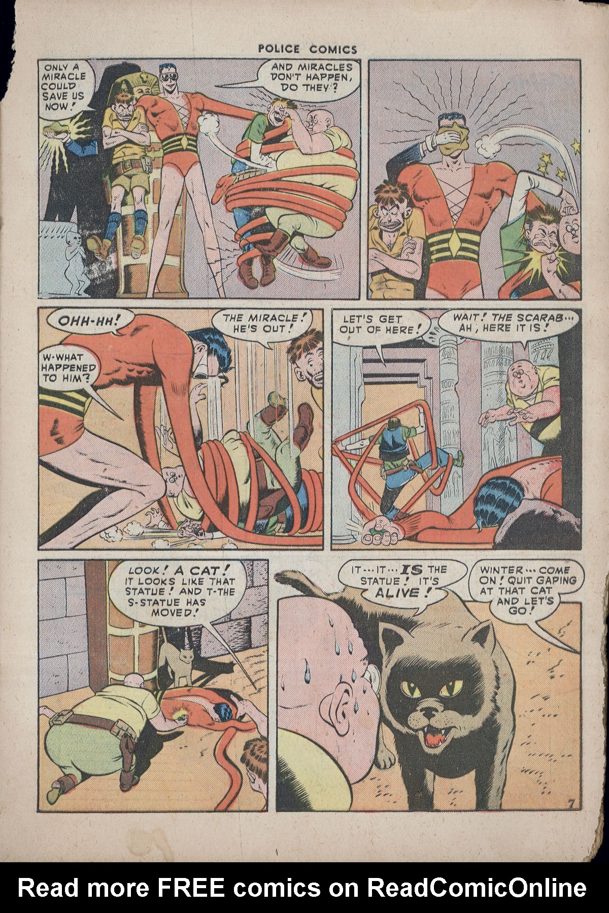 Read online Police Comics comic -  Issue #72 - 9