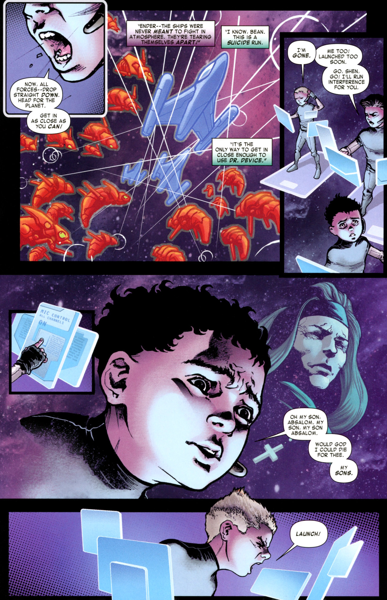 Read online Ender's Shadow: Command School comic -  Issue #5 - 20