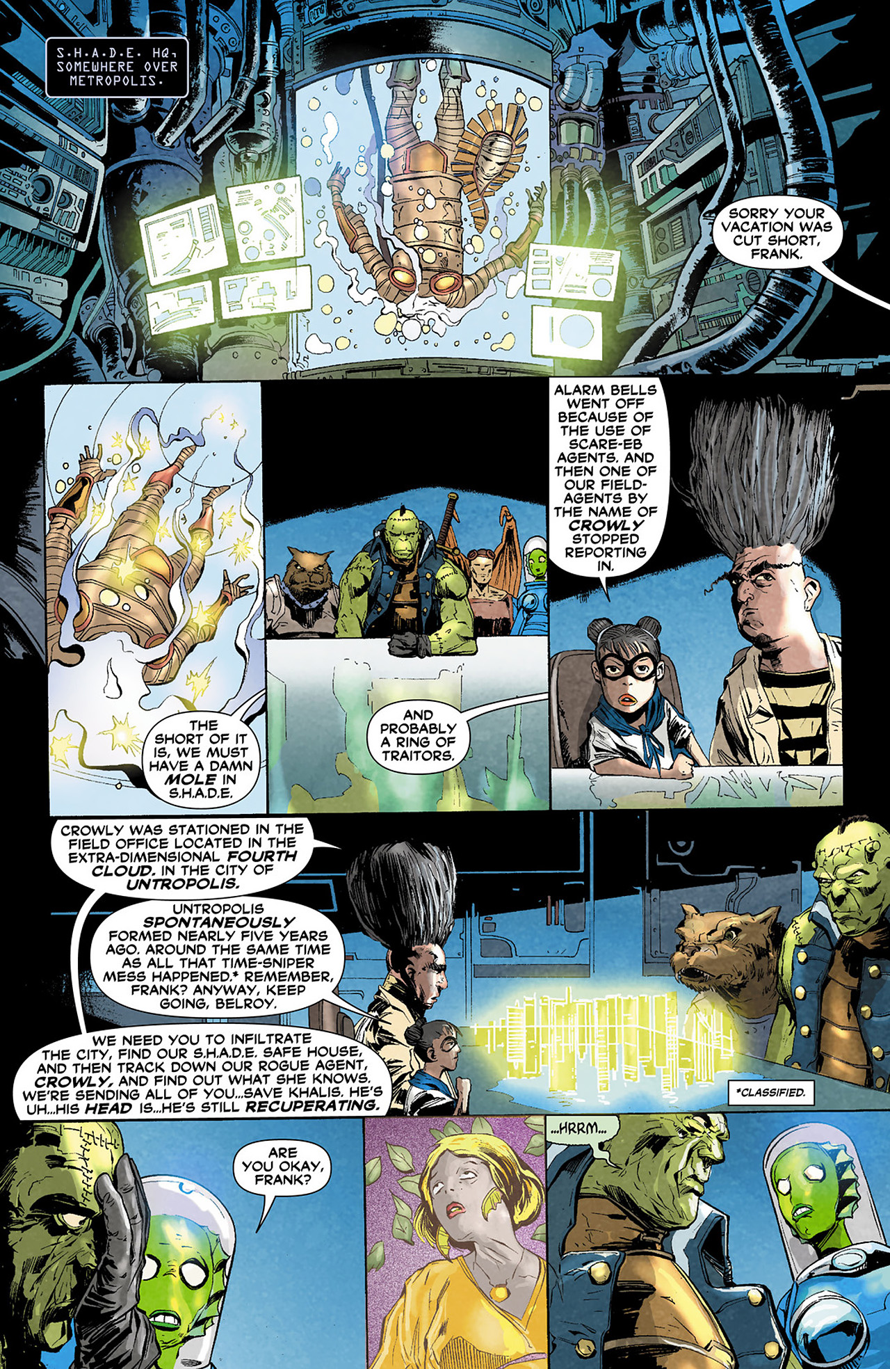 Read online Frankenstein, Agent of S.H.A.D.E. comic -  Issue #10 - 7