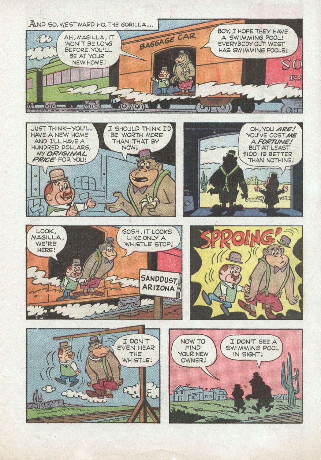Read online Magilla Gorilla (1964) comic -  Issue #1 - 7