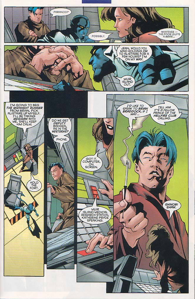 Read online Excalibur (1988) comic -  Issue #96 - 12