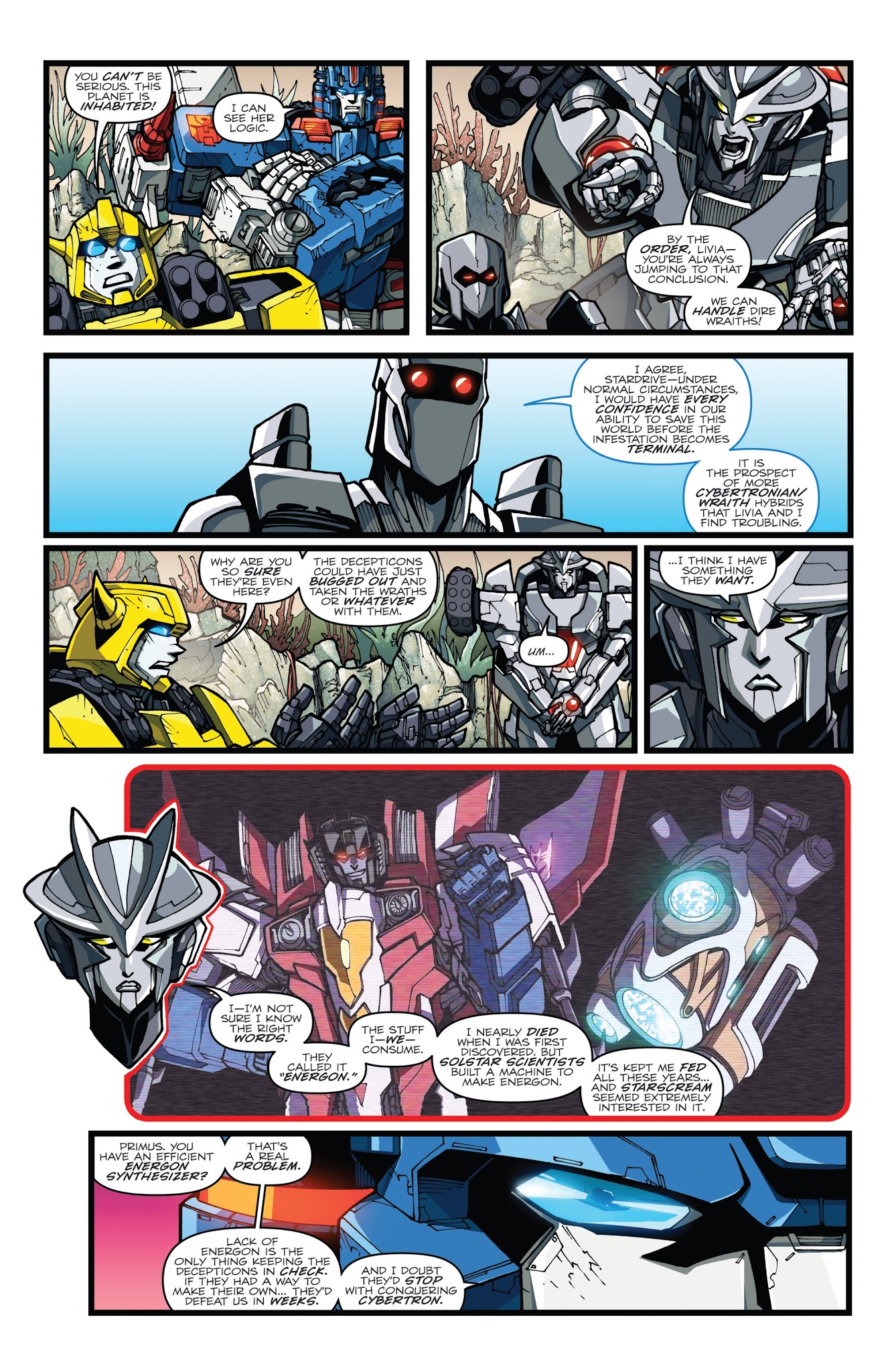 Read online ROM vs. Transformers: Shining Armor comic -  Issue #3 - 9