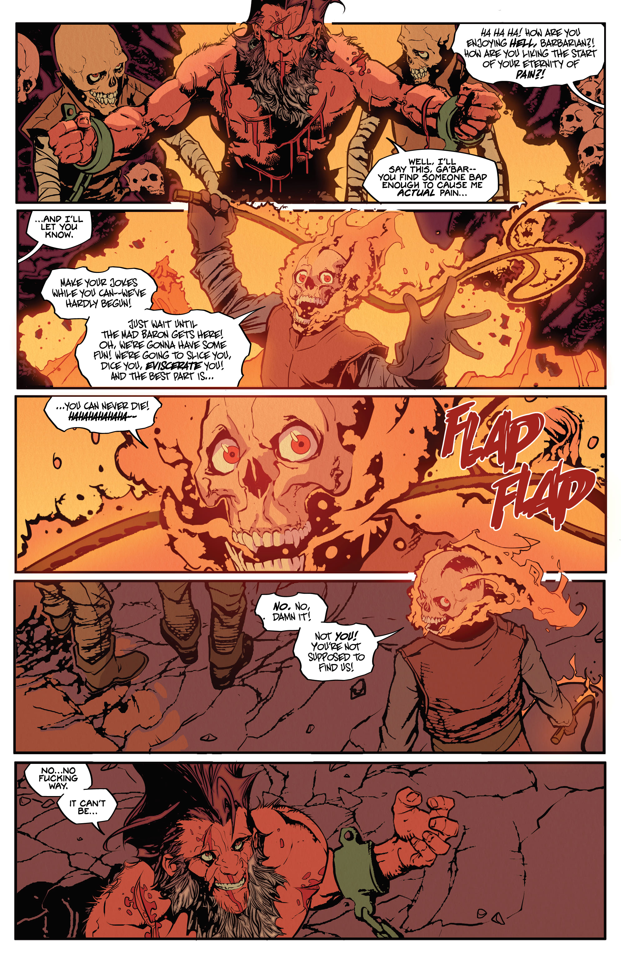 Read online Barbaric Hell to Pay comic -  Issue #1 - 23