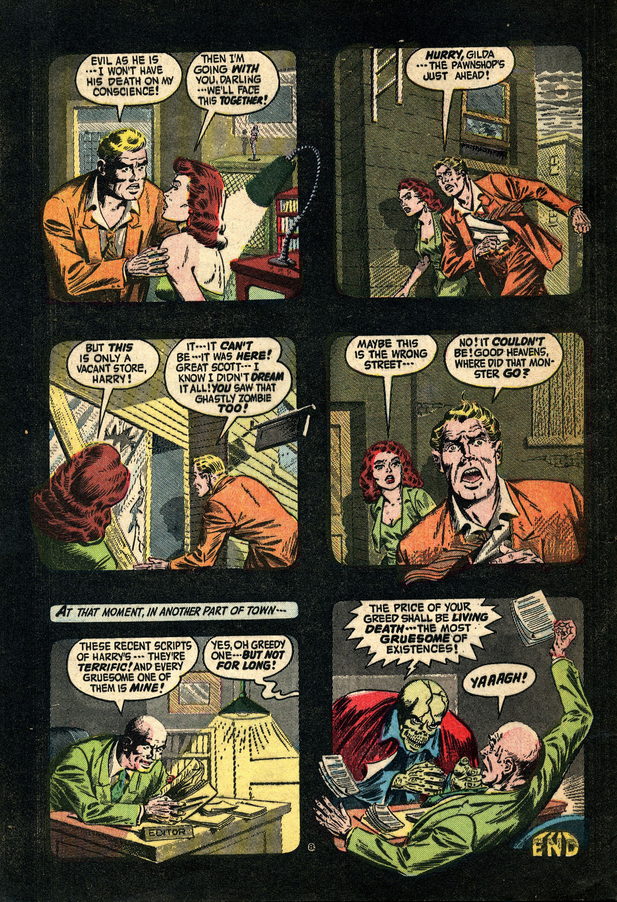 Read online Adventures Into The Unknown comic -  Issue #51 - 10