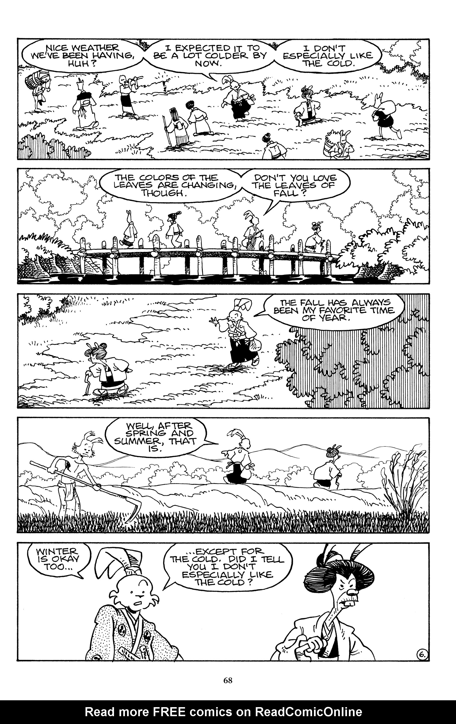 Read online The Usagi Yojimbo Saga (2021) comic -  Issue # TPB 5 (Part 1) - 68