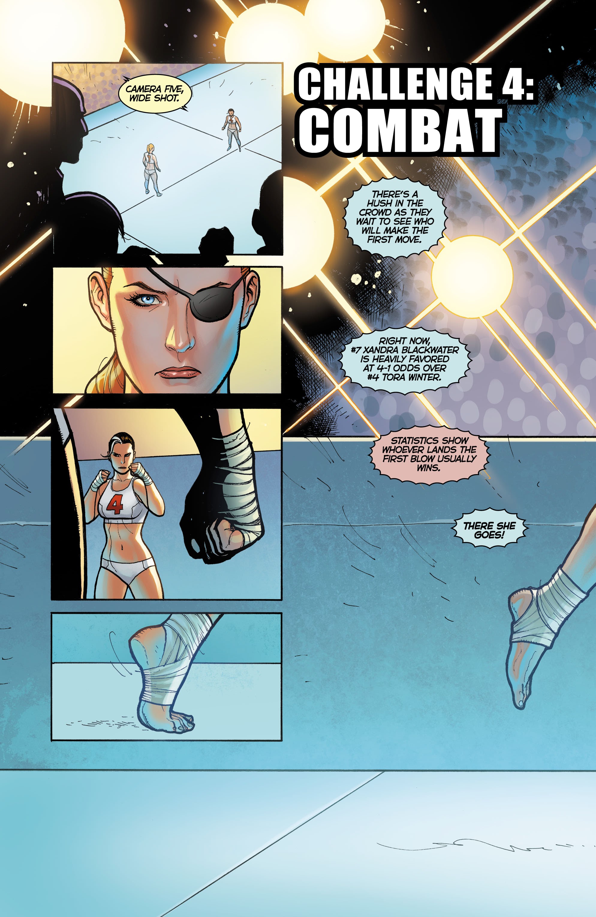 Read online Fight Girls comic -  Issue #4 - 7