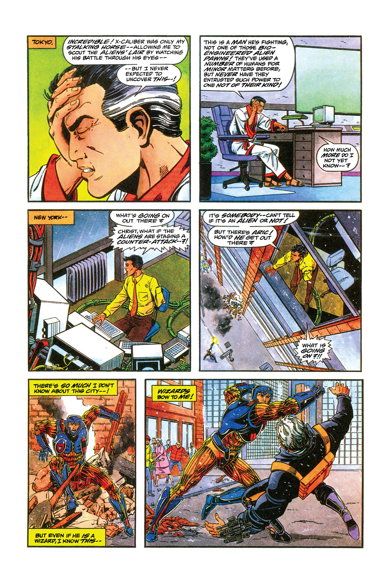 Read online X-O Manowar (1992) comic -  Issue #3 - 17
