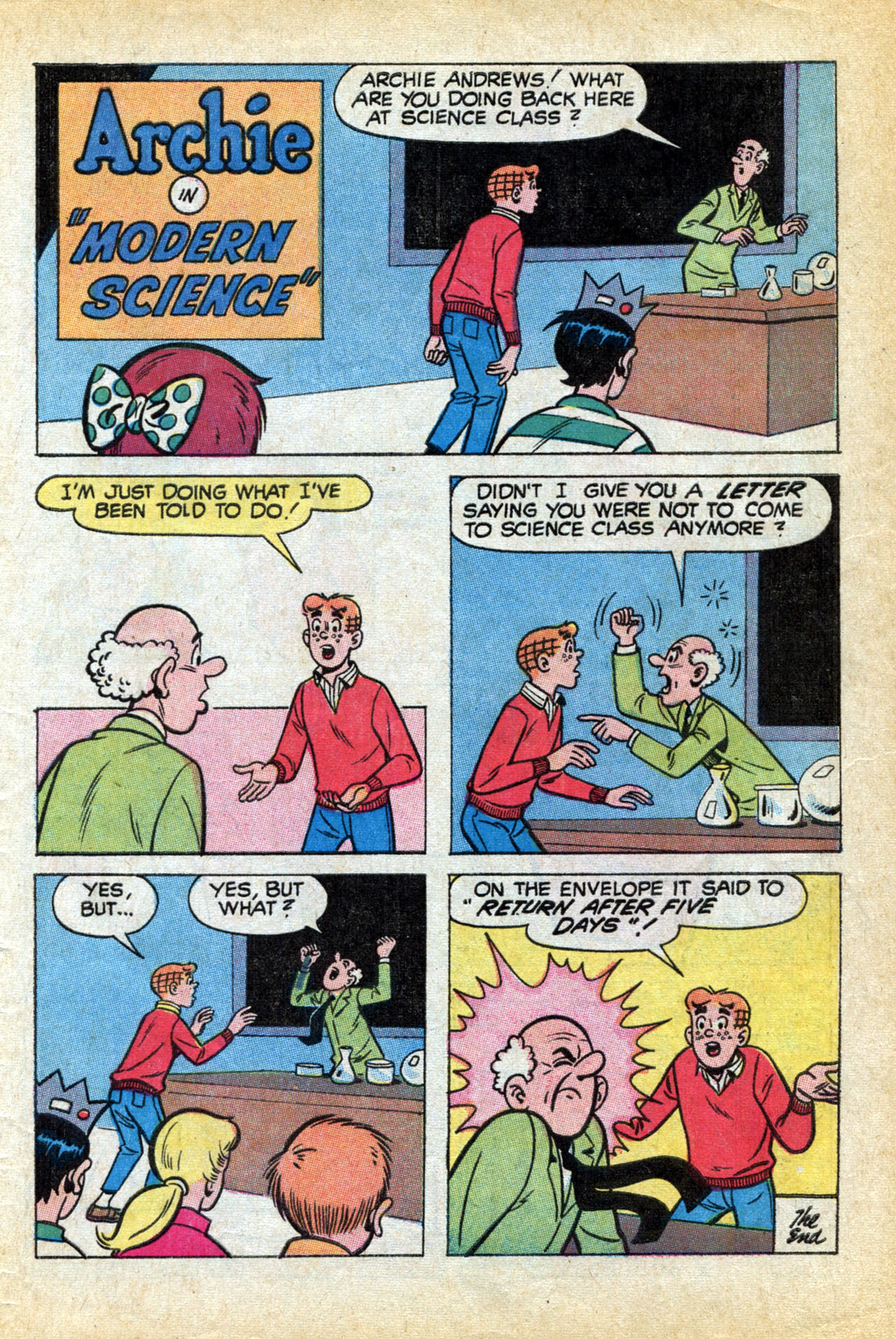 Read online Archie's Joke Book Magazine comic -  Issue #146 - 31