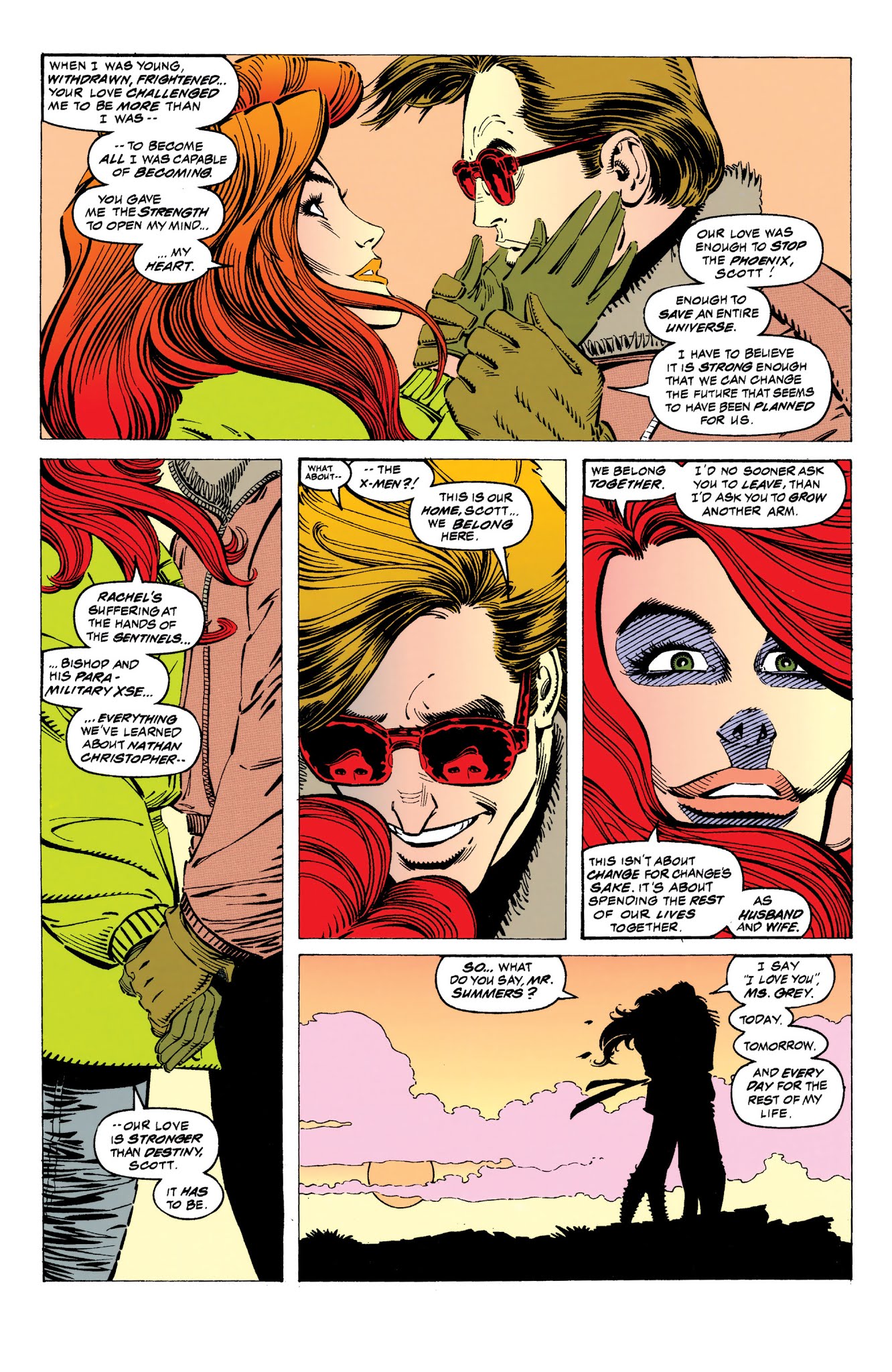 Read online X-Men: The Wedding of Cyclops and Phoenix comic -  Issue # TPB Part 2 - 50
