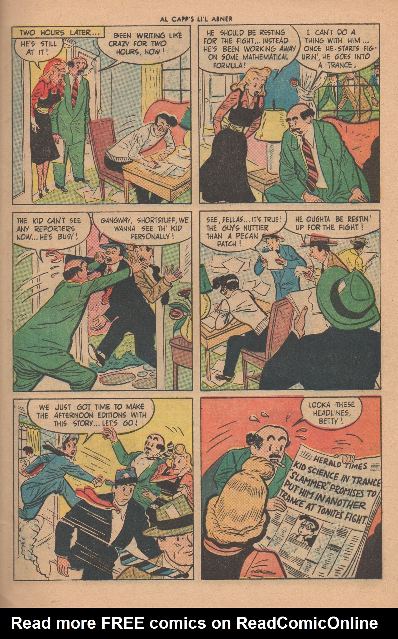 Read online Li'l Abner Comics comic -  Issue #71 - 31