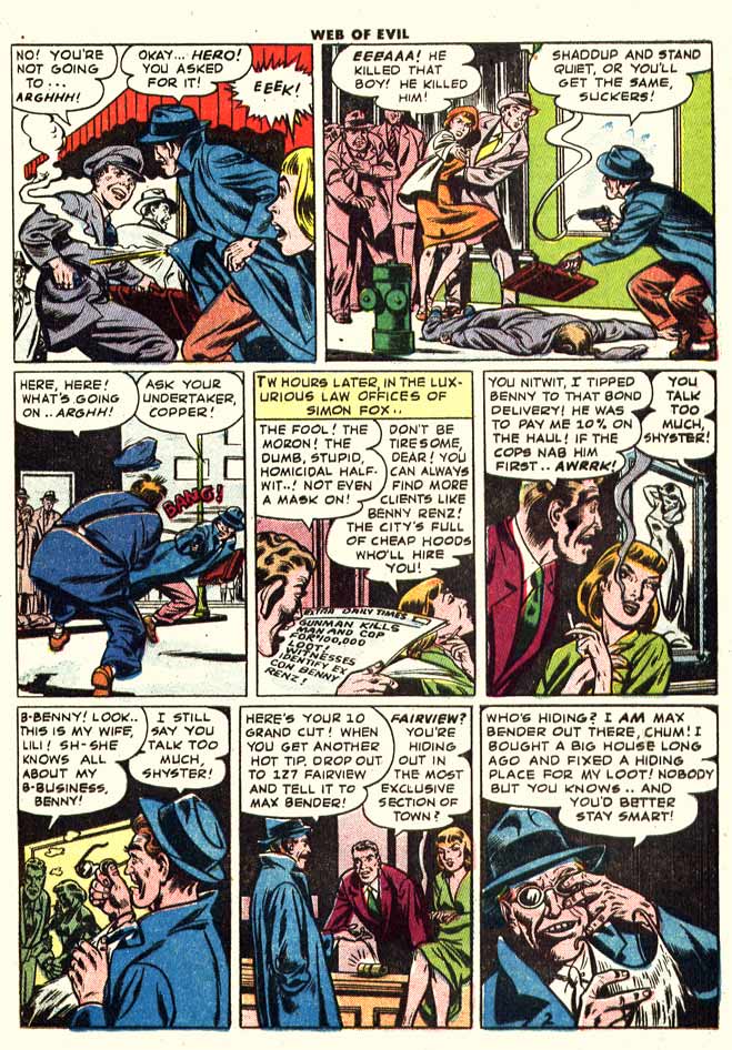 Read online Web of Evil comic -  Issue #9 - 19
