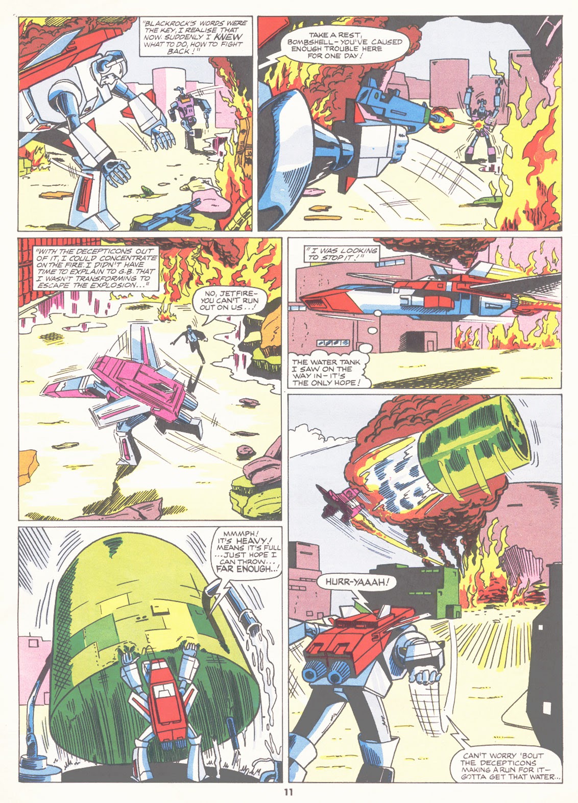 Read online The Transformers (UK) comic -  Issue #93 - 11