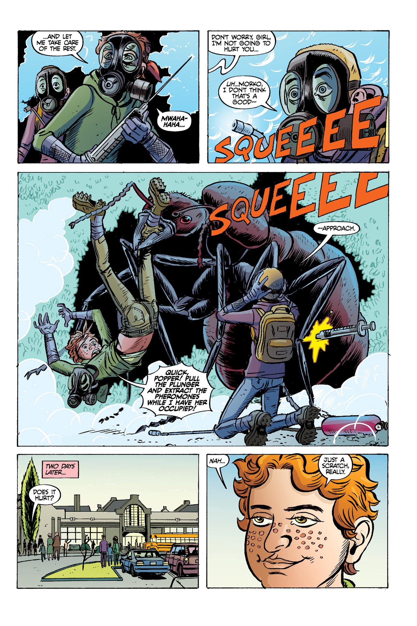 Read online Juice Squeezers: The Great Bug Elevator comic -  Issue # TPB - 139