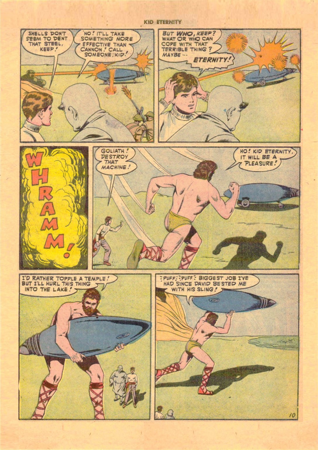 Read online Kid Eternity (1946) comic -  Issue #8 - 12