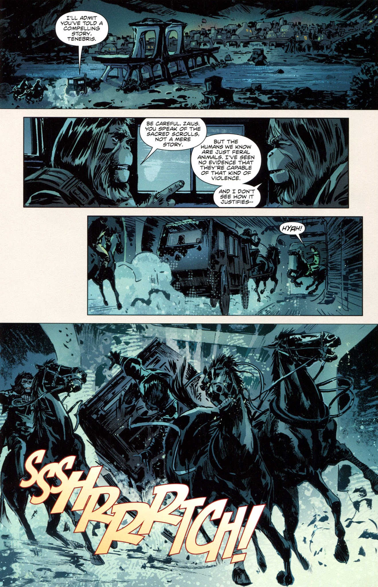 Read online Betrayal of the Planet of the Apes comic -  Issue #4 - 17