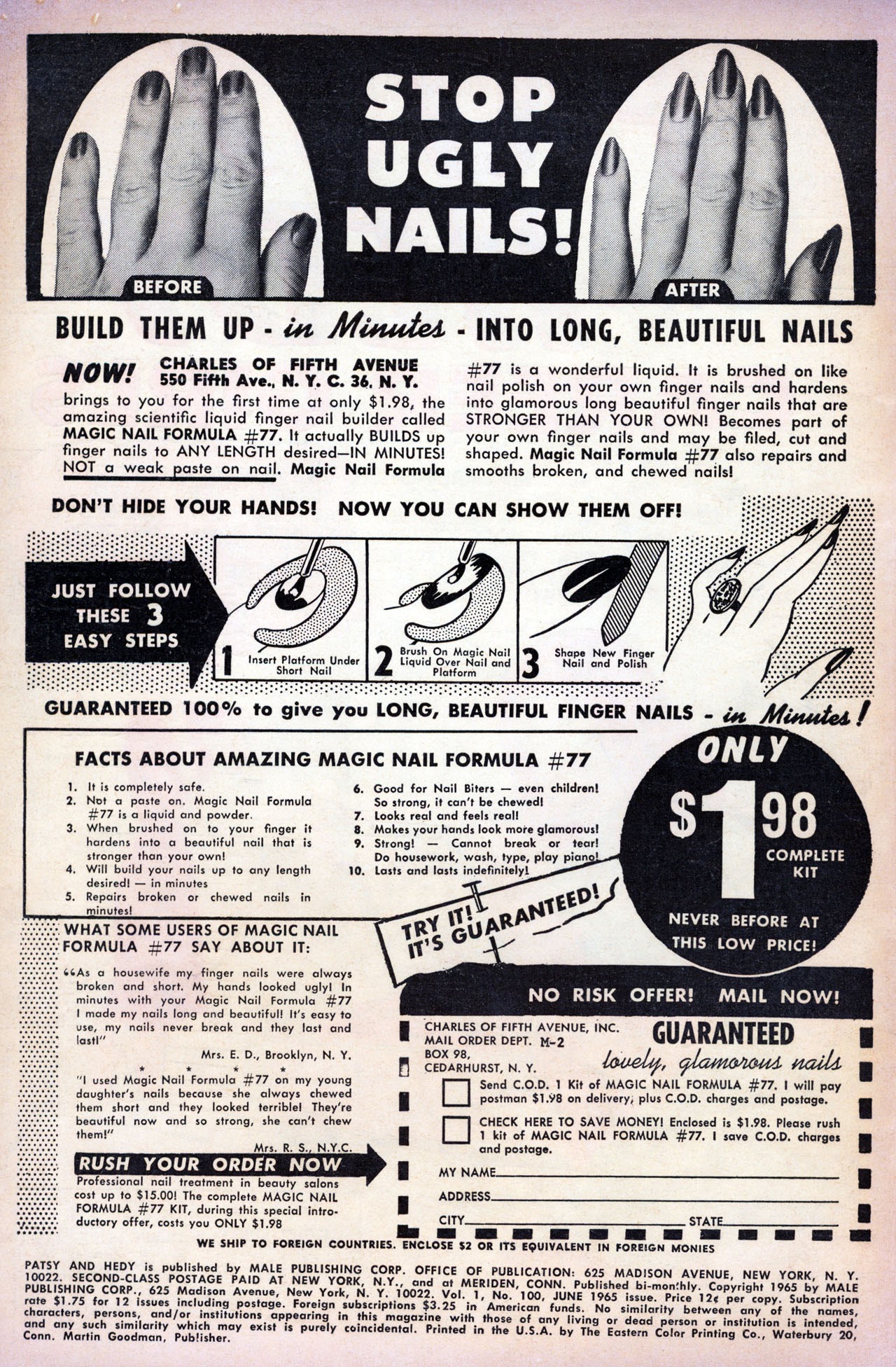 Read online Patsy and Hedy comic -  Issue #100 - 2