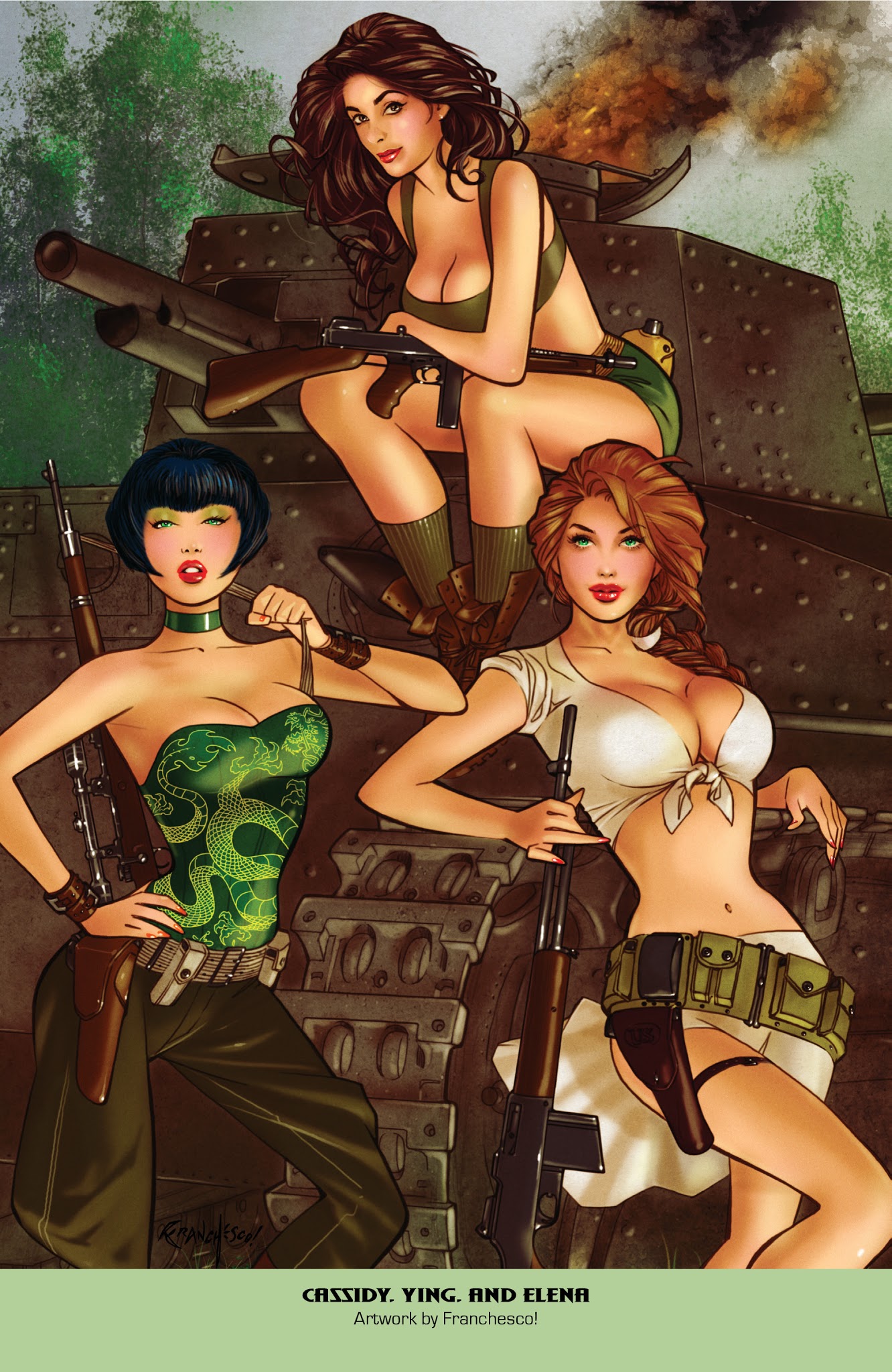 Read online Grimm Fairy Tales: Armed Forces Edition comic -  Issue # Full - 22
