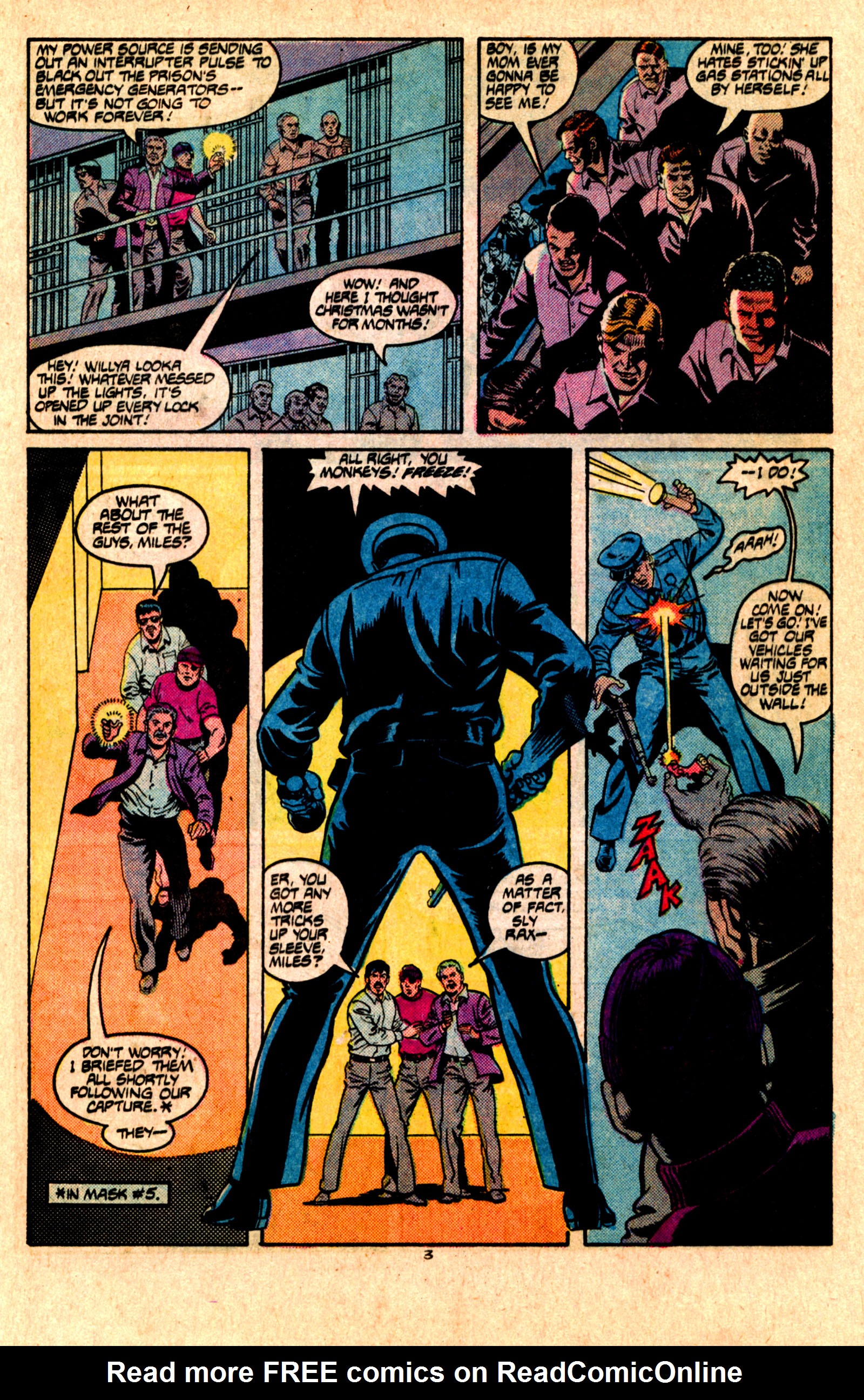 Read online MASK (1987) comic -  Issue #7 - 5